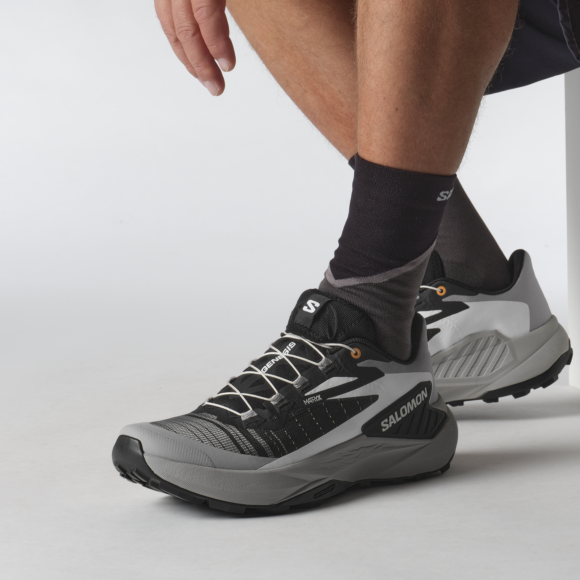 SHOES GENESIS Bk/Alloy/Tume #6