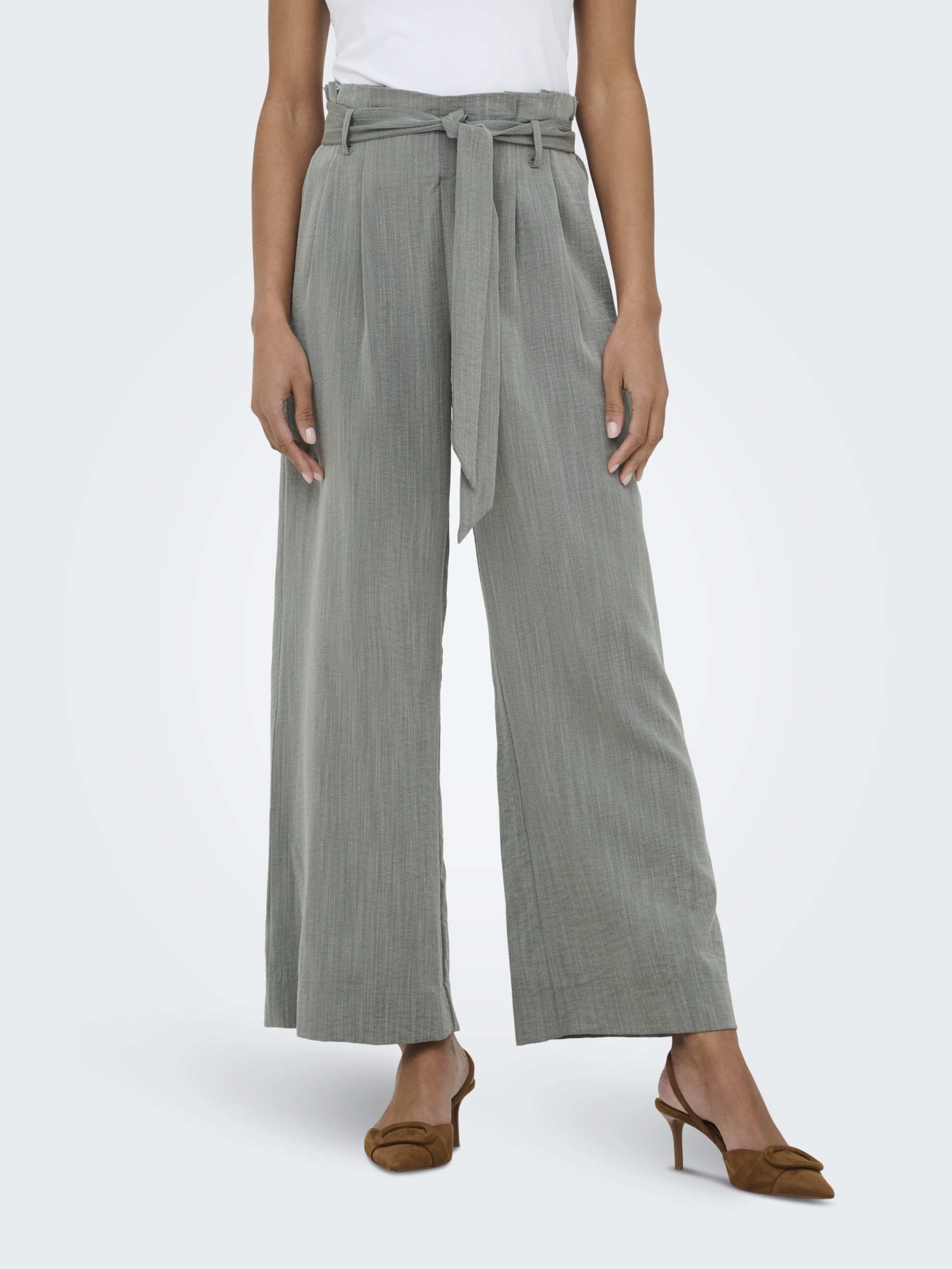 ONLMARSA SOLID PAPERBAG PANT WVN NOOS #4