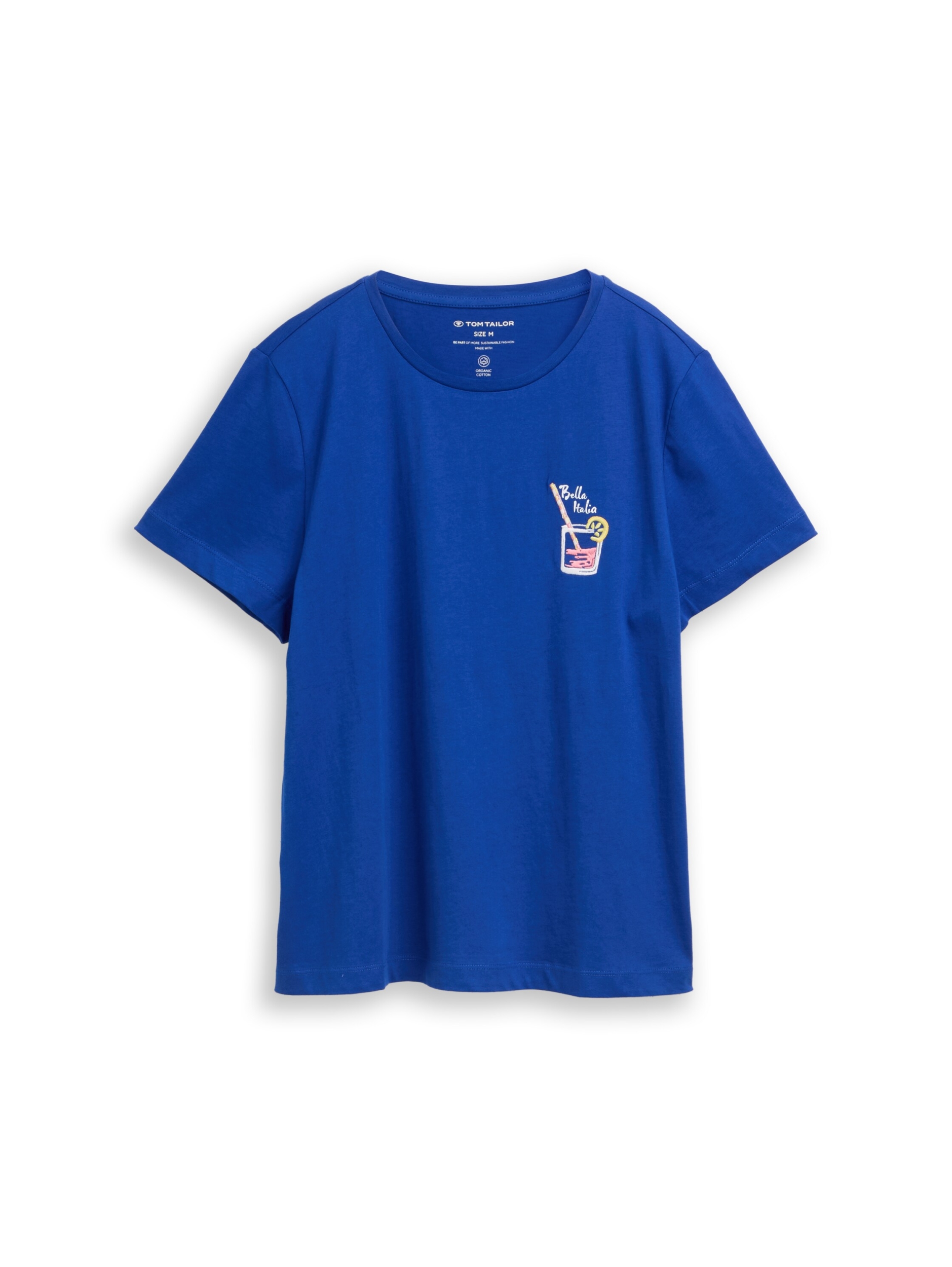 T-shirt basic crew neck print #1