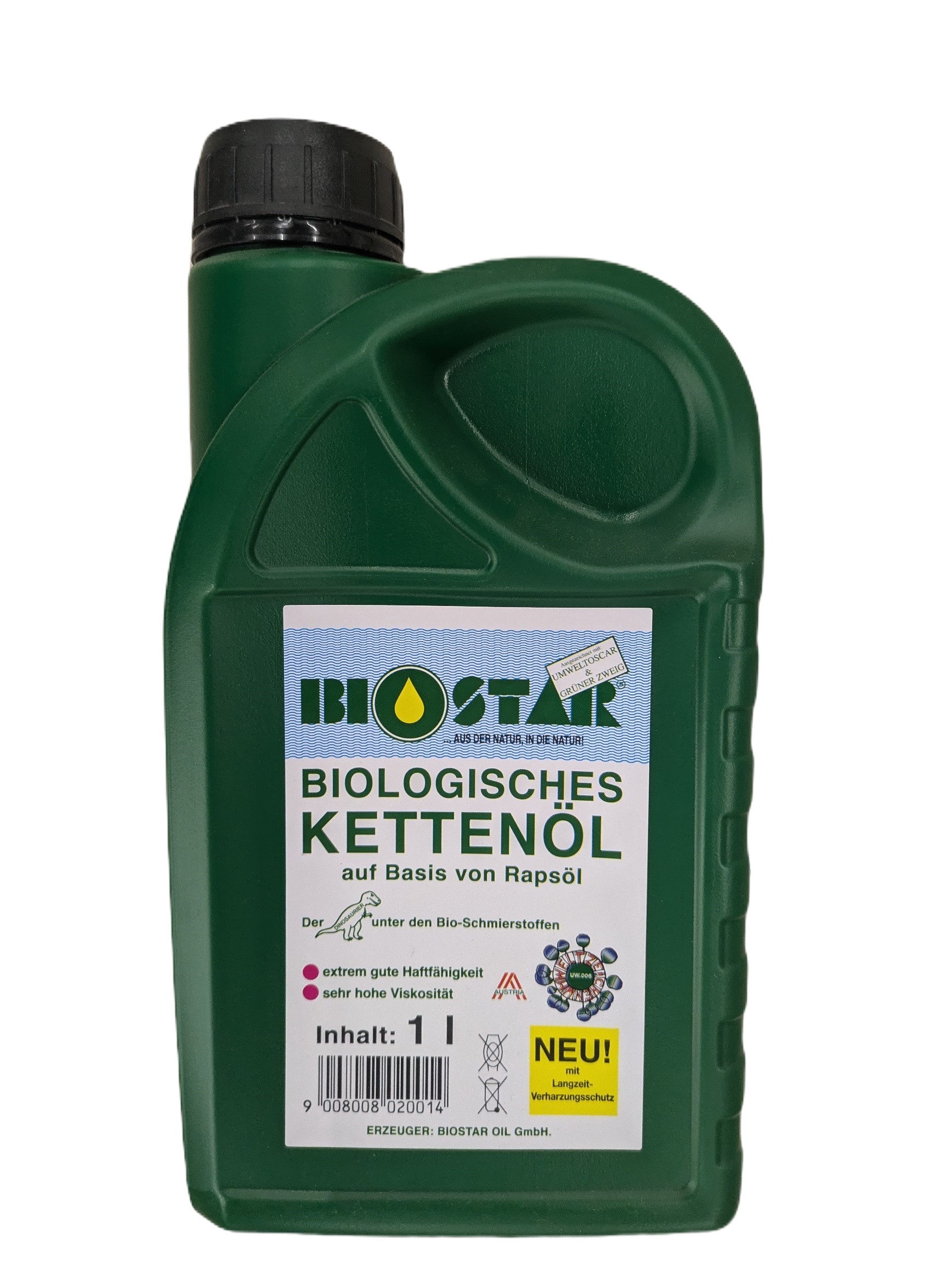 Bio-Sägekettenhaftöl 1 ltr.
