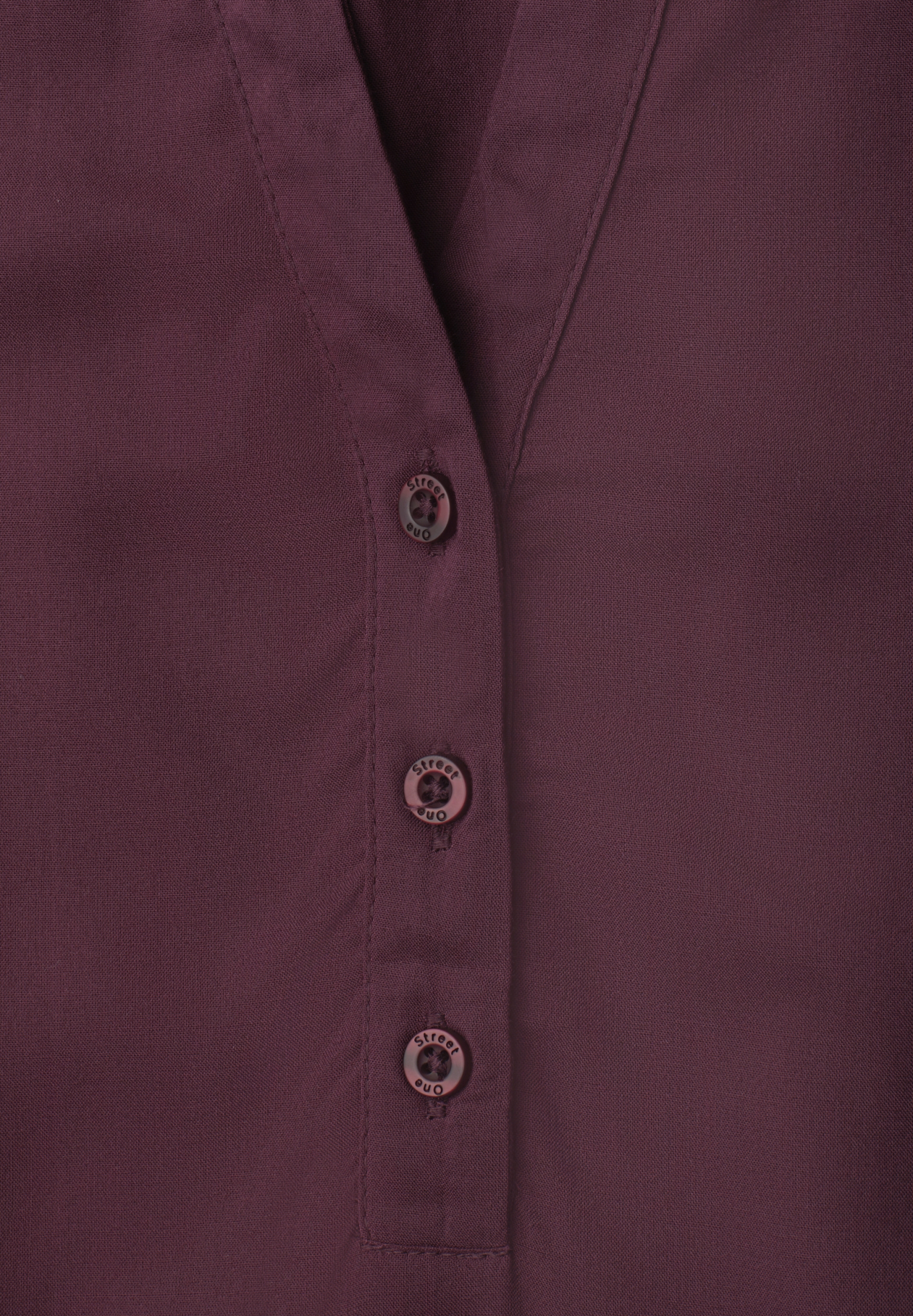 LTD QR Splitneck blouse w gath #2