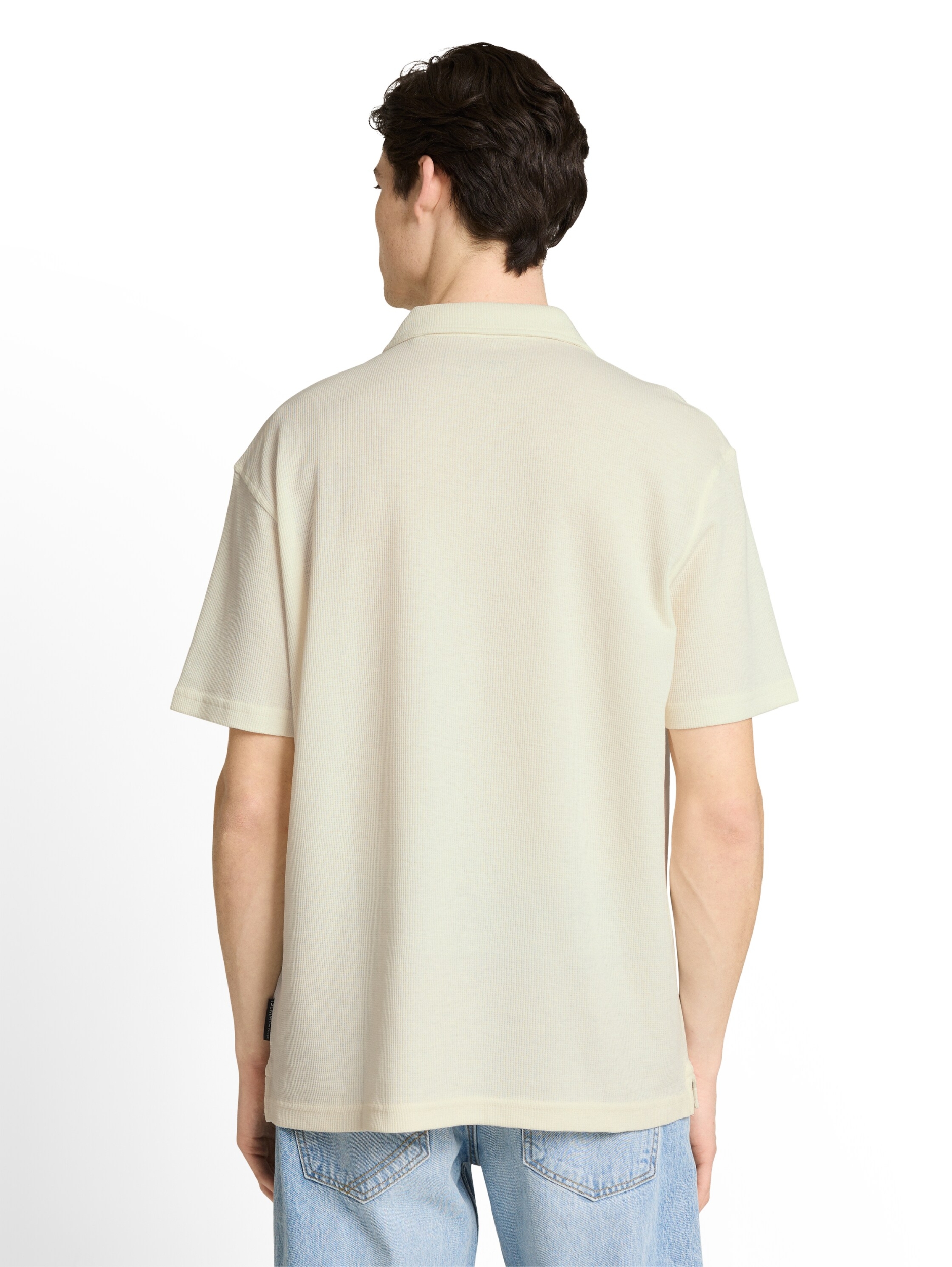 relaxed structured polo #4