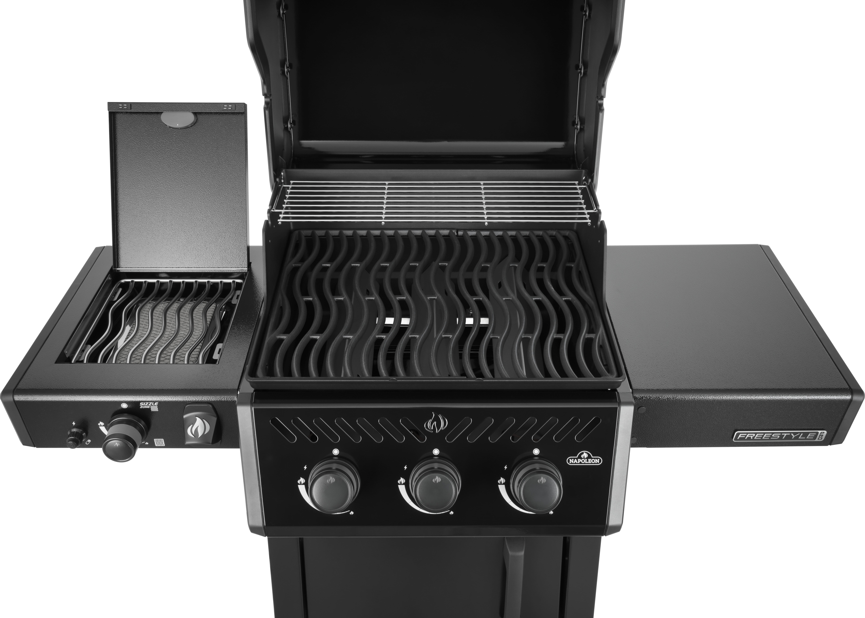 Freestyle? PRO 365 Propangrill mit Infrarot-Seitenbrenner, schwarz #6