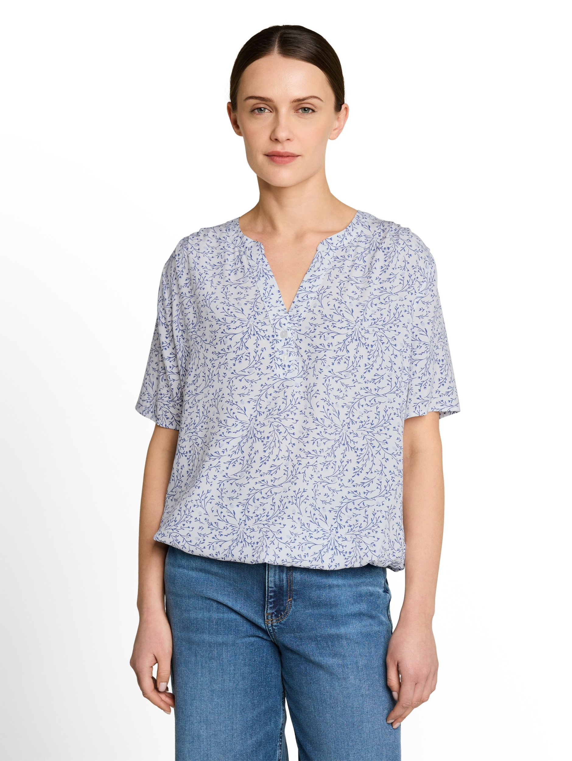 blouse printed shortsleeves #5