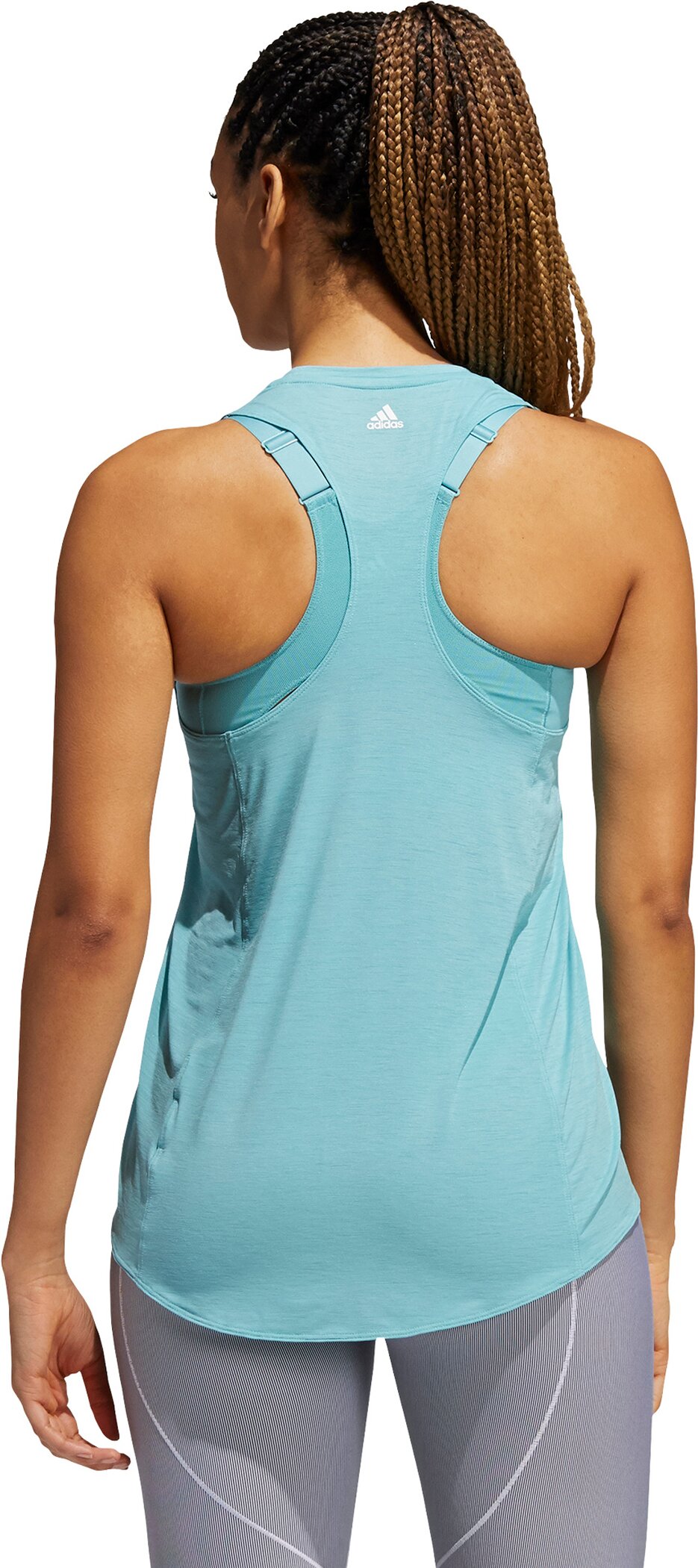 adidas Damen 3-Streifen Logo Tanktop #3