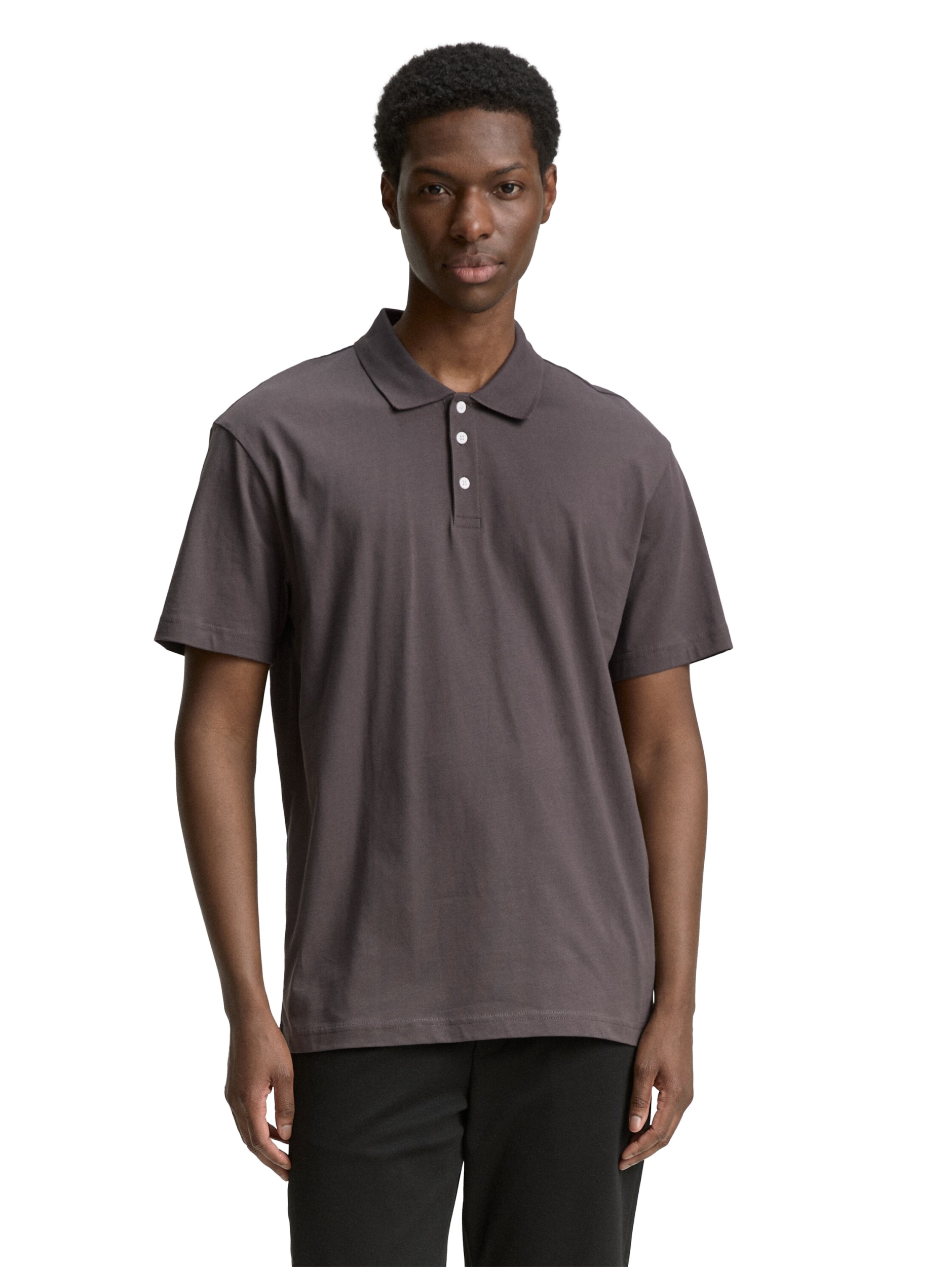 relaxed jersey polo #5