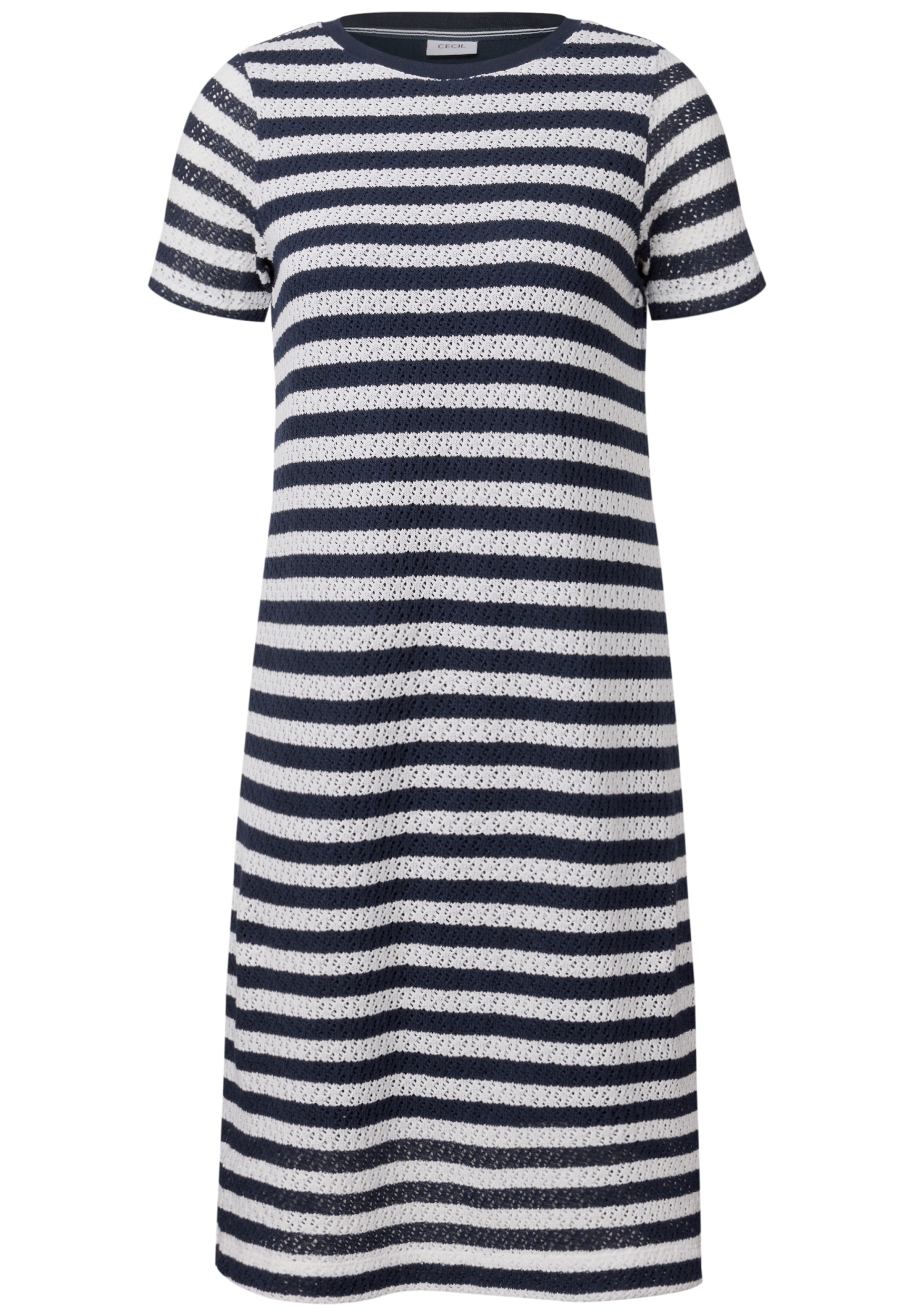 Ajour Stripe Dress #1