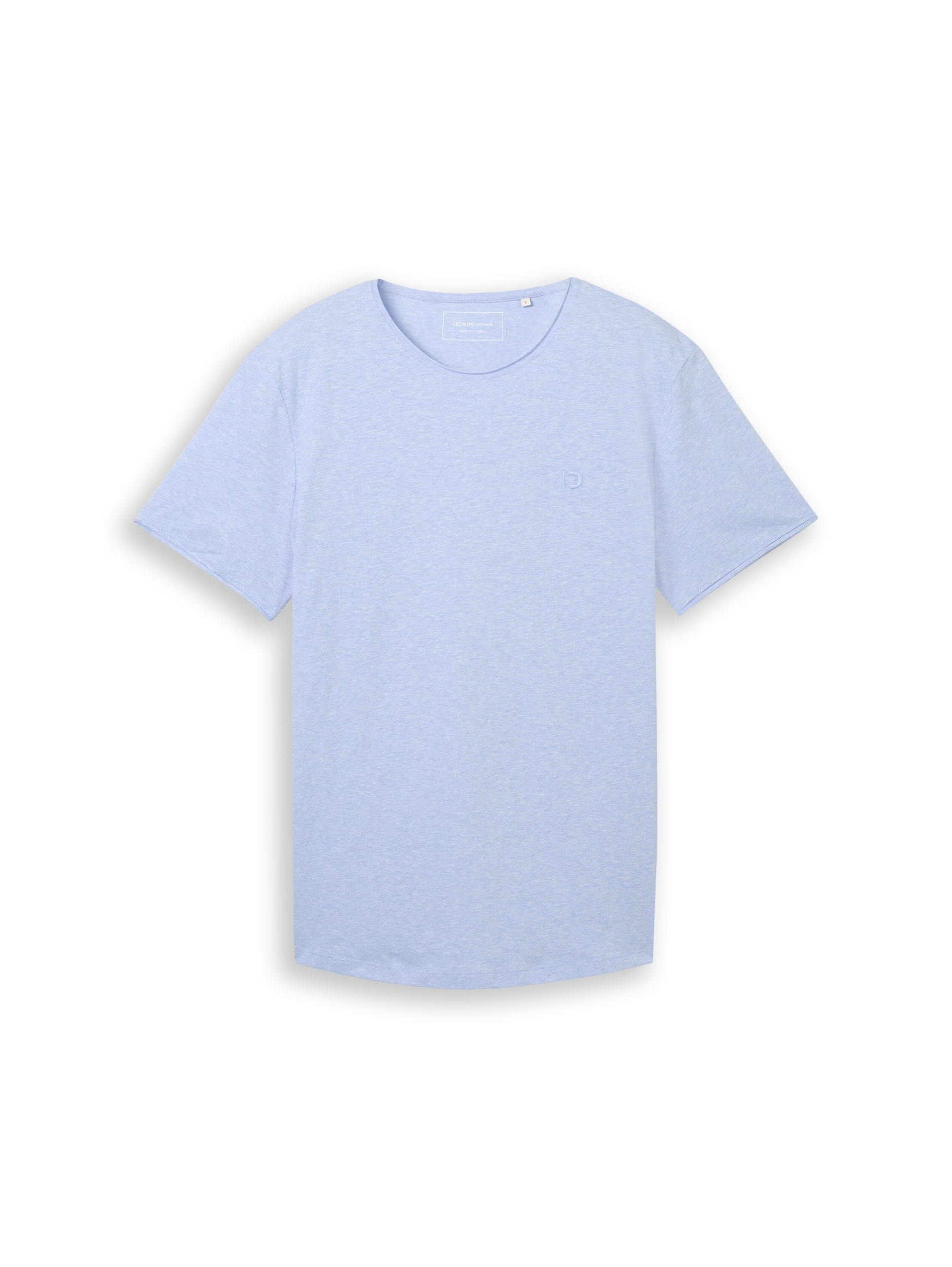 T-Shirt in Melange Optik #1
