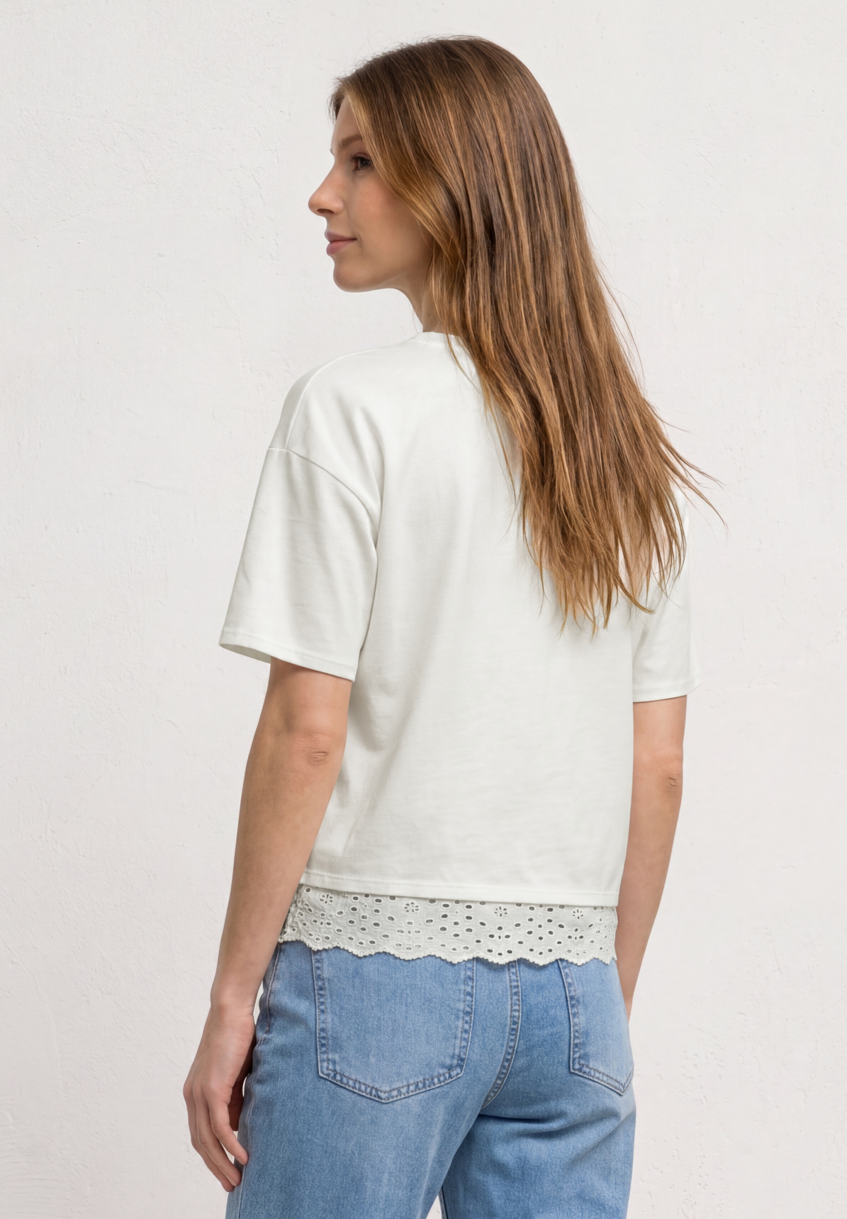 short shirt w.lace bottom #4