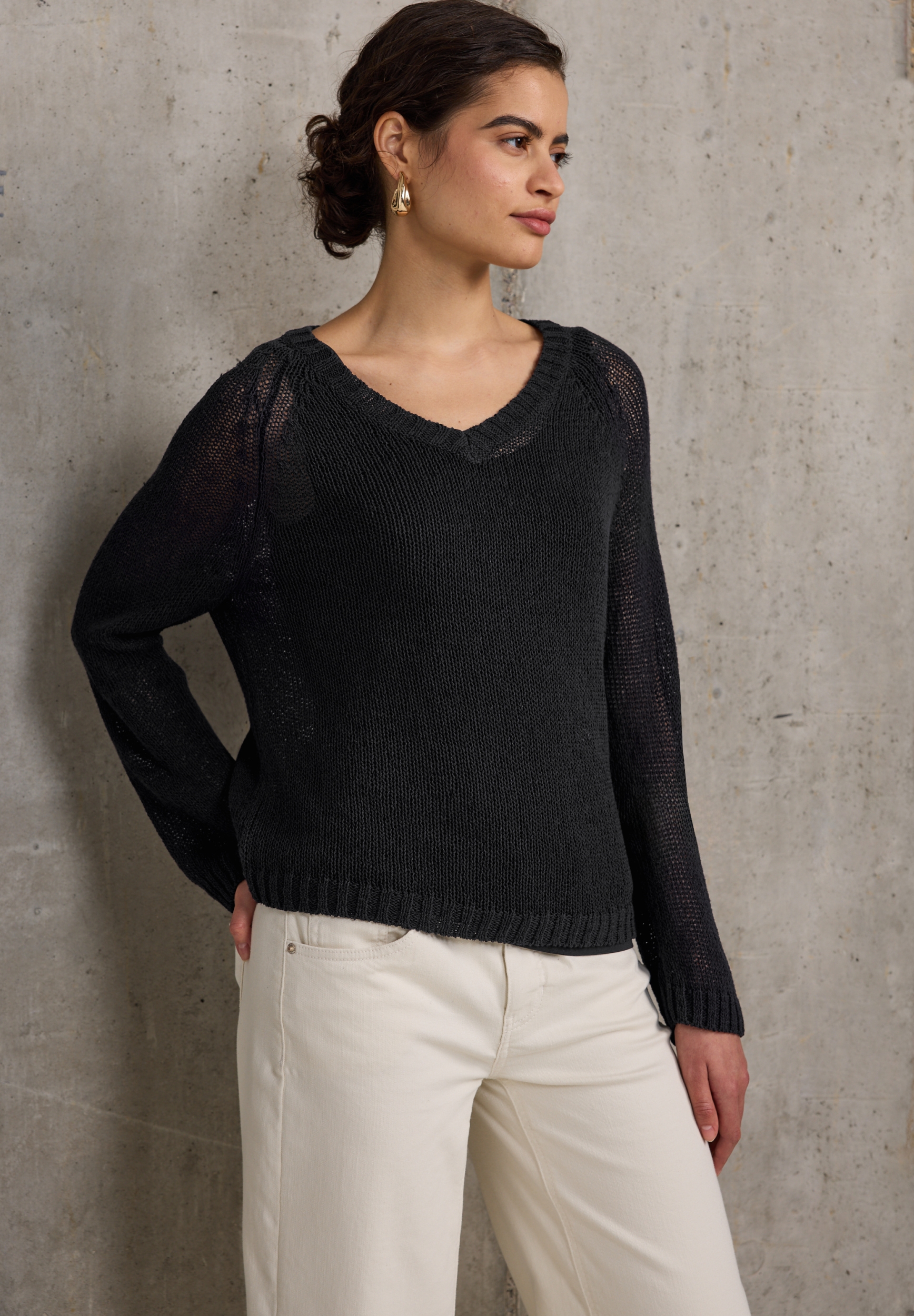 LS_V-neck sweater #6