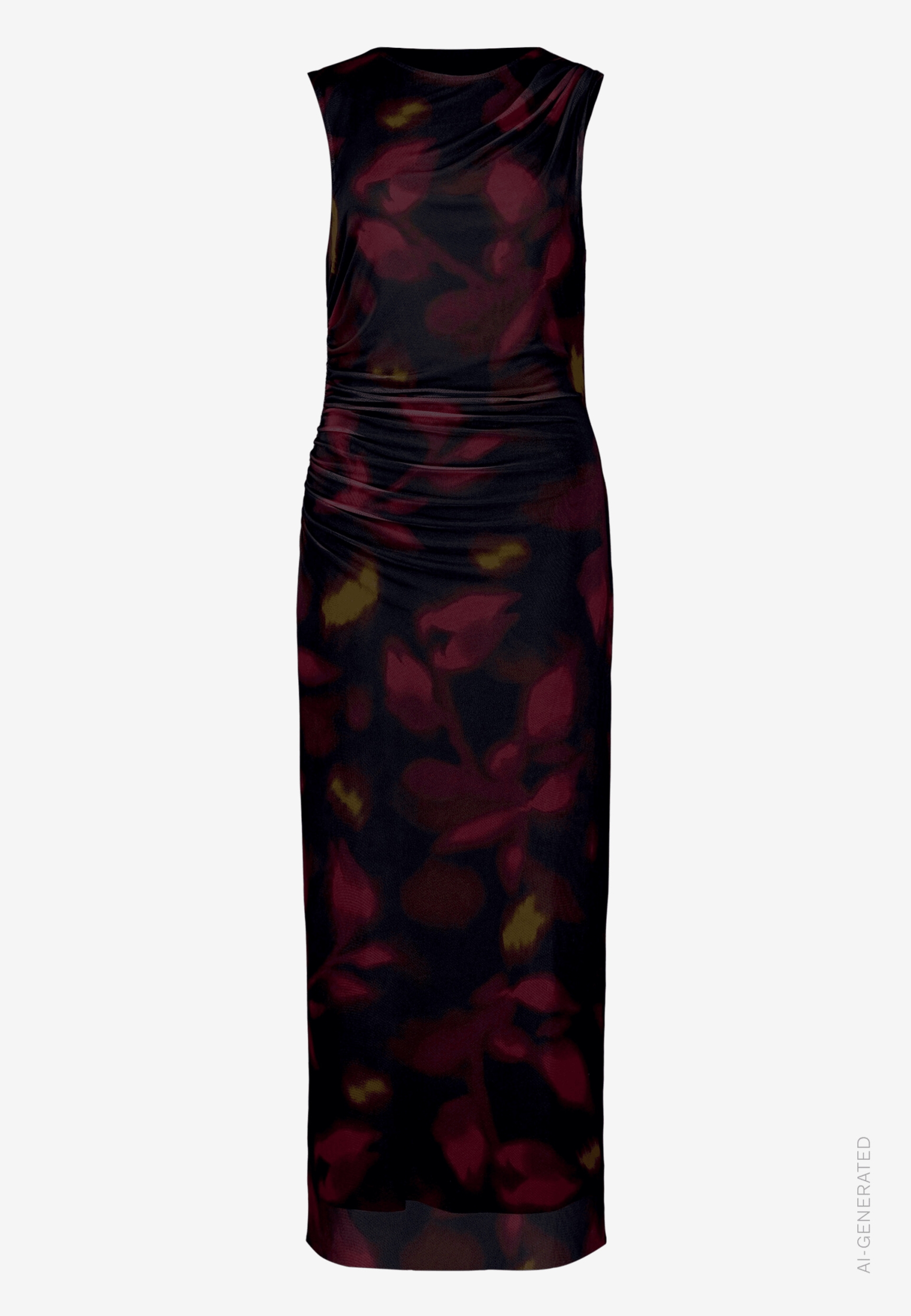 Kleid Lang ohne Arm #1