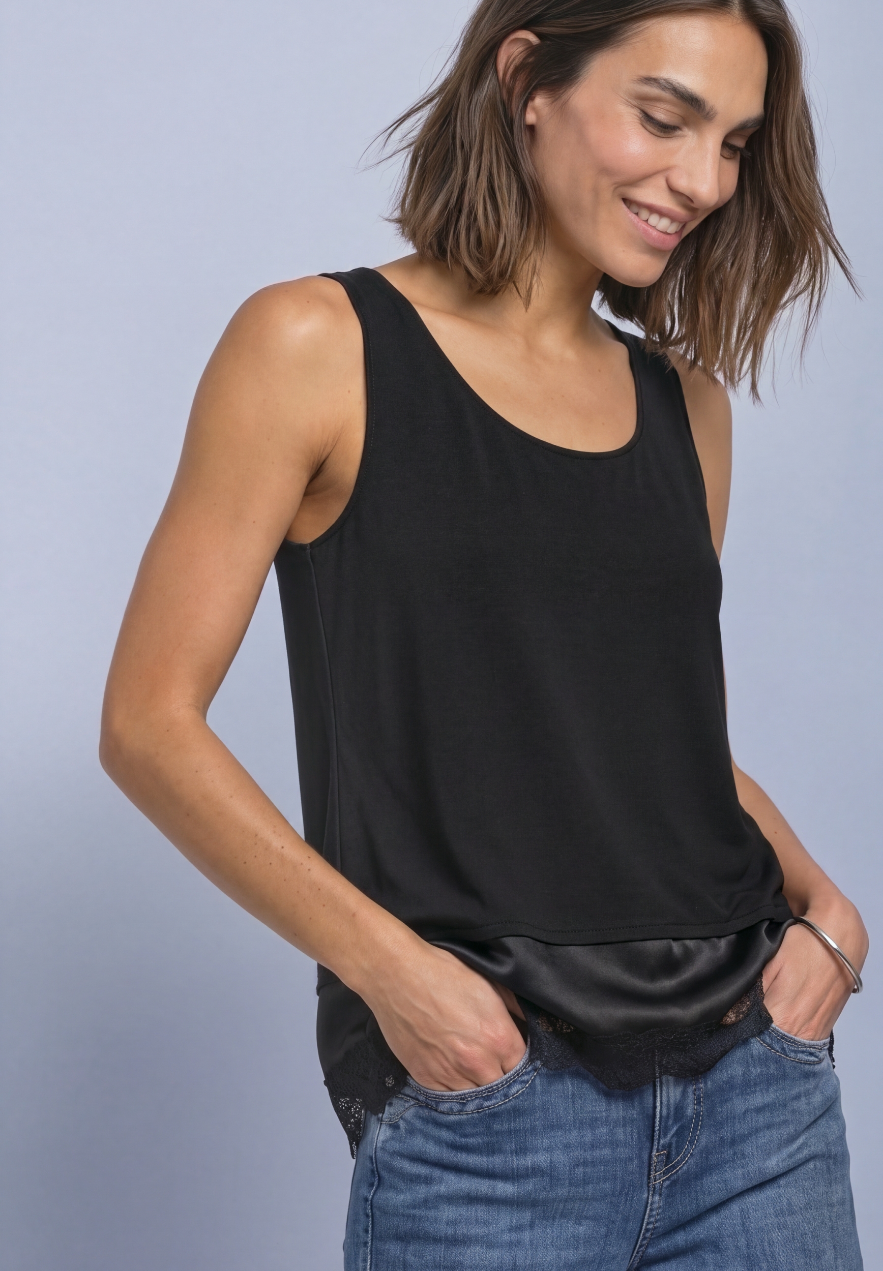 top w.diagonal woven bottom #6