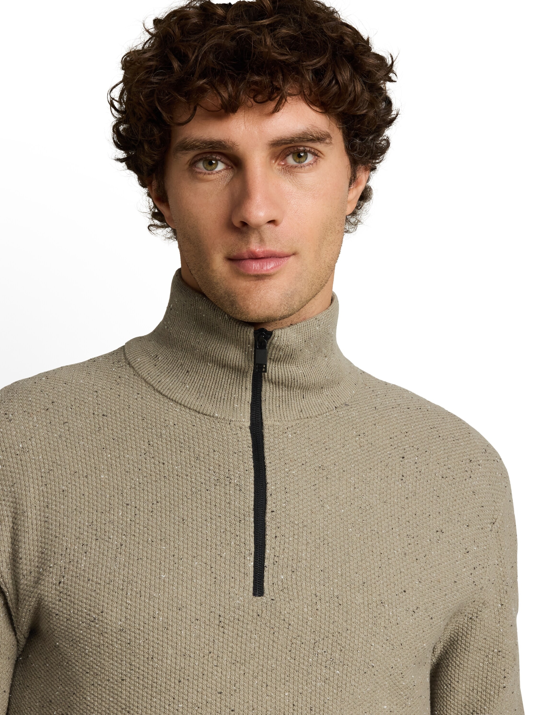 multi color nep knitted troyer #5