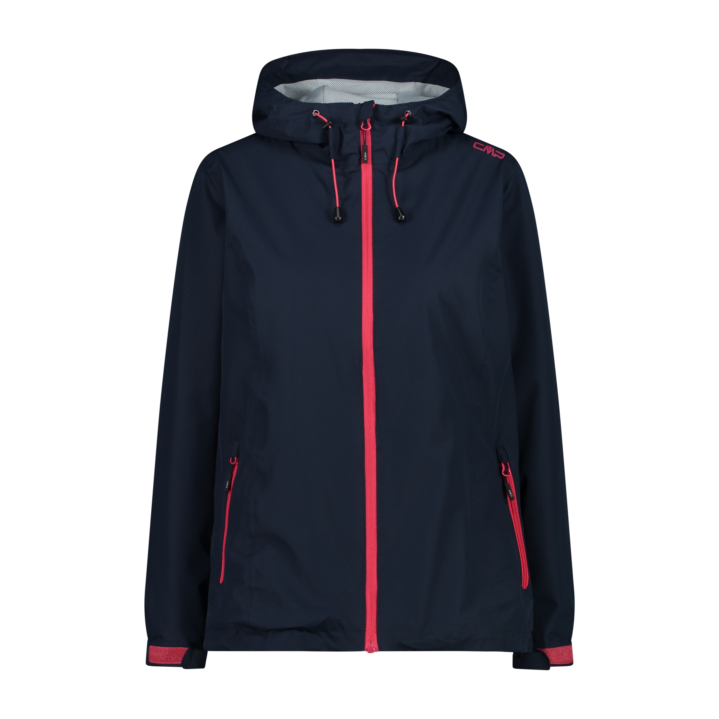 WOMAN RAIN JACKET FIX HOOD #1