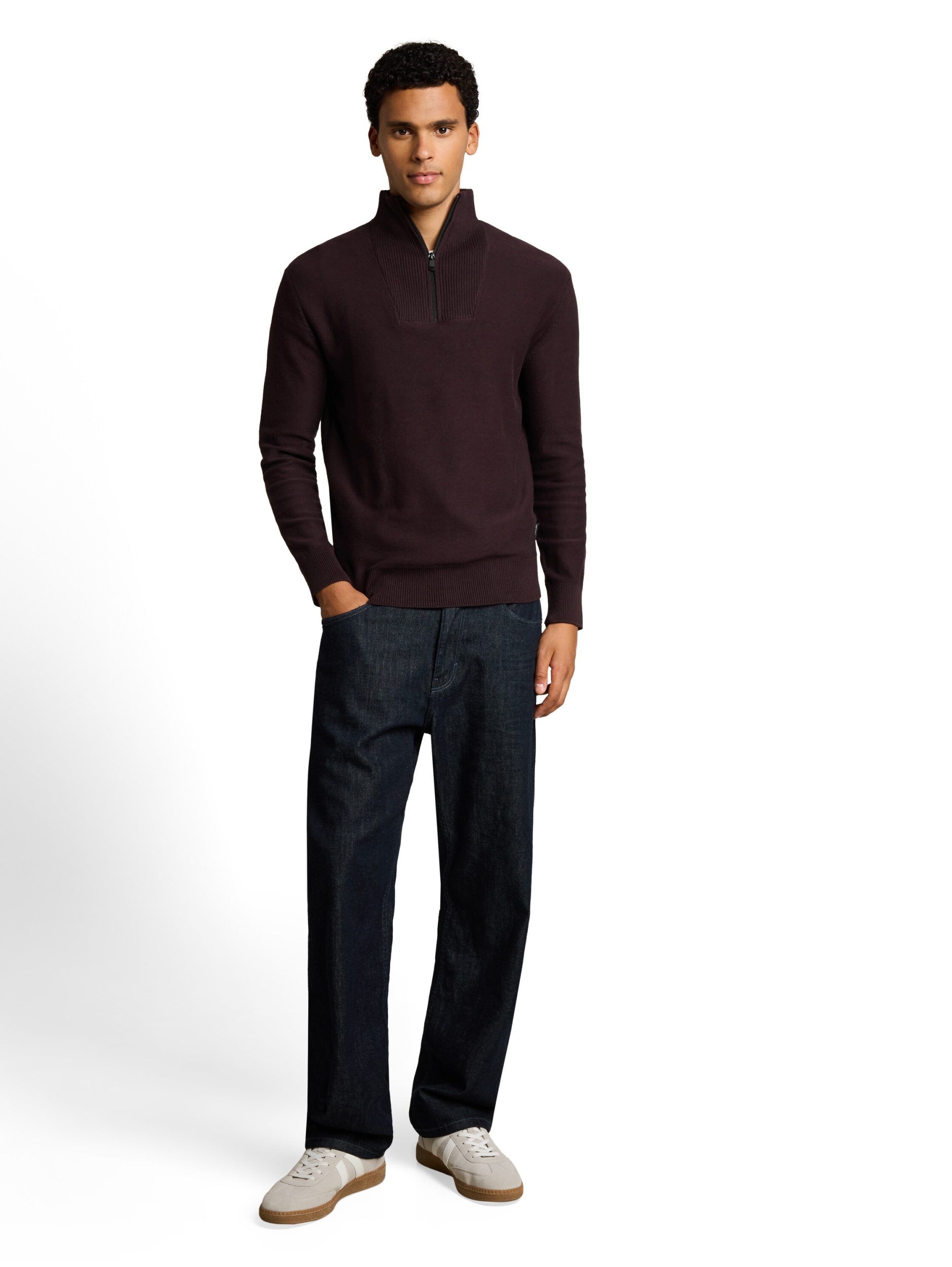 basic knit troyer #3