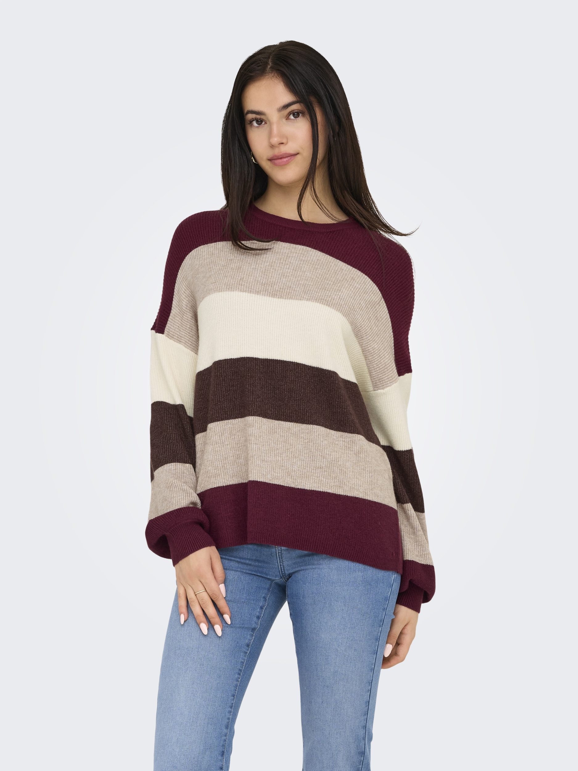 ONLATIA L/S STRIPE PULLOV KNT NOOS #2