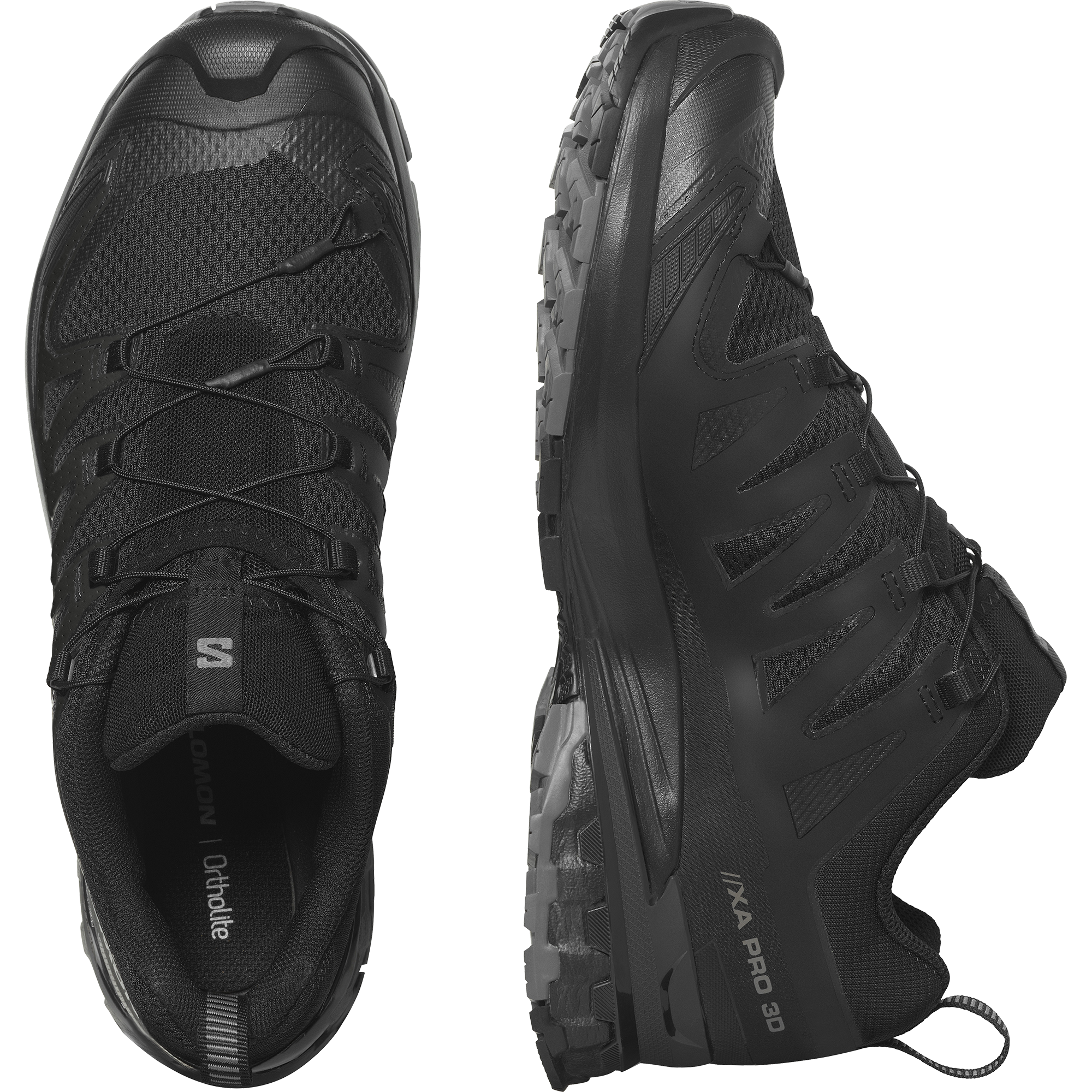 SHOES XA PRO 3D V9 WIDE Black/Phantm/Pew #6