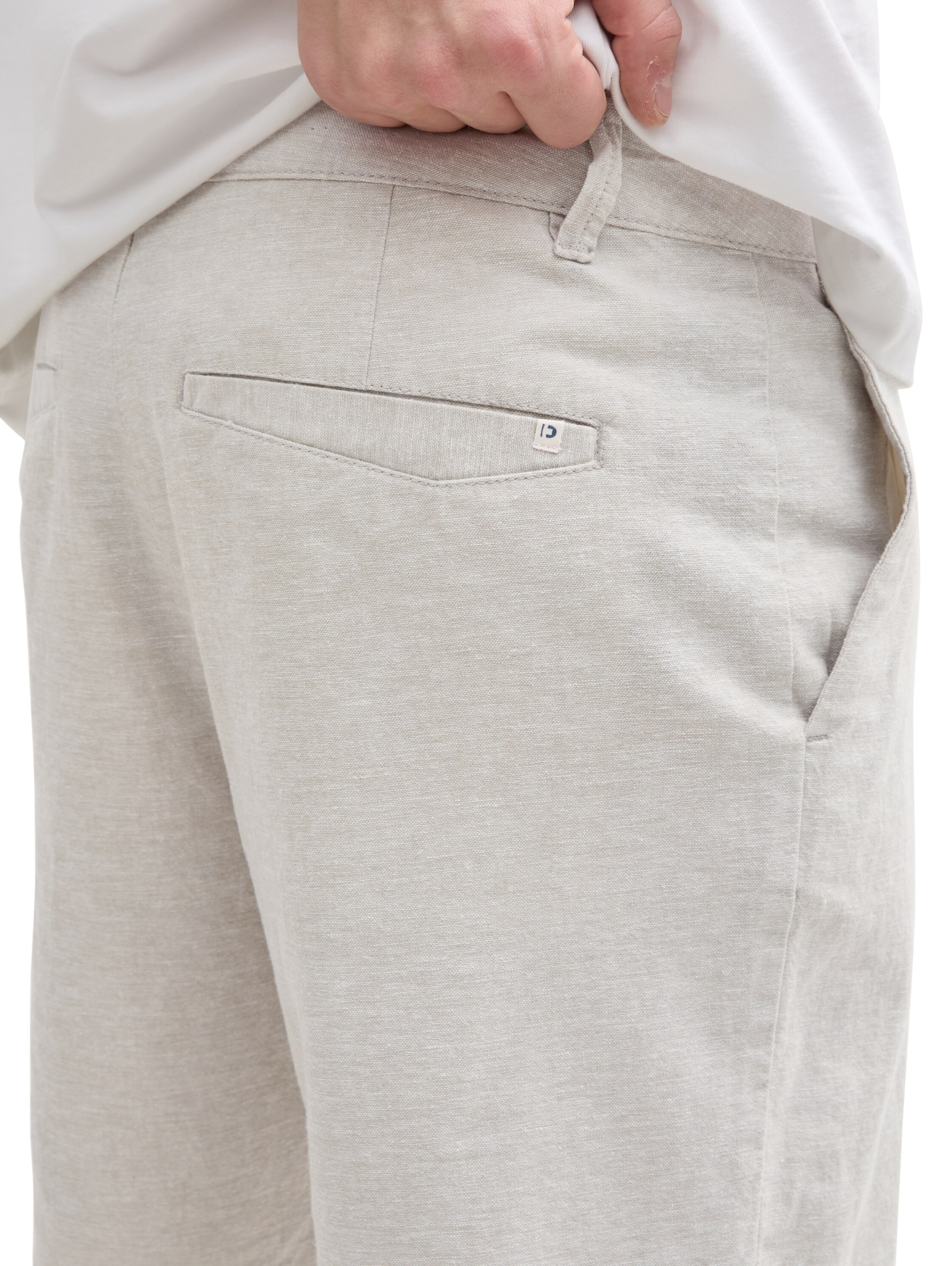 Relaxed Shorts mit Leinenanteil #5