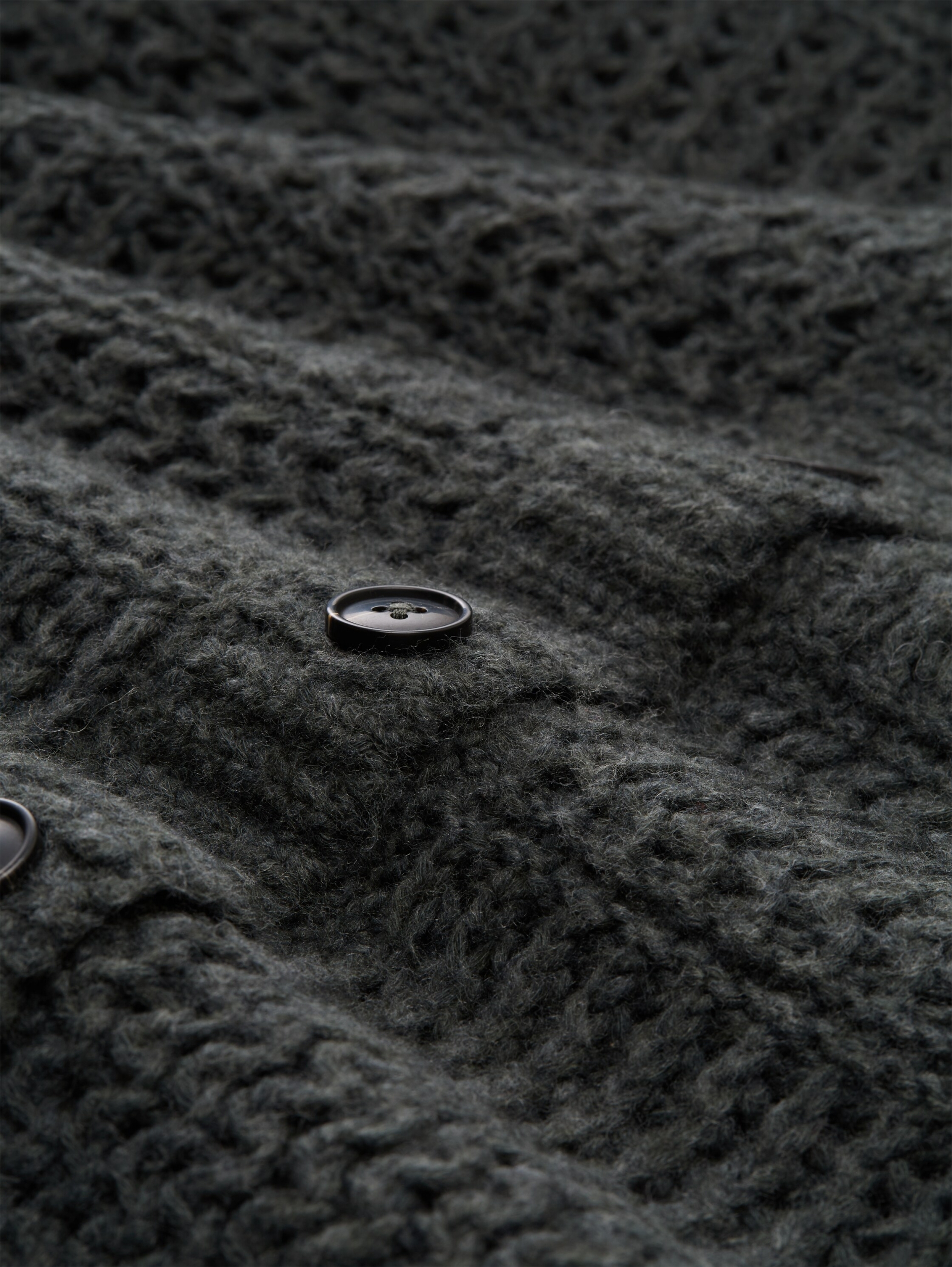 knit chunky structured cardiga #2