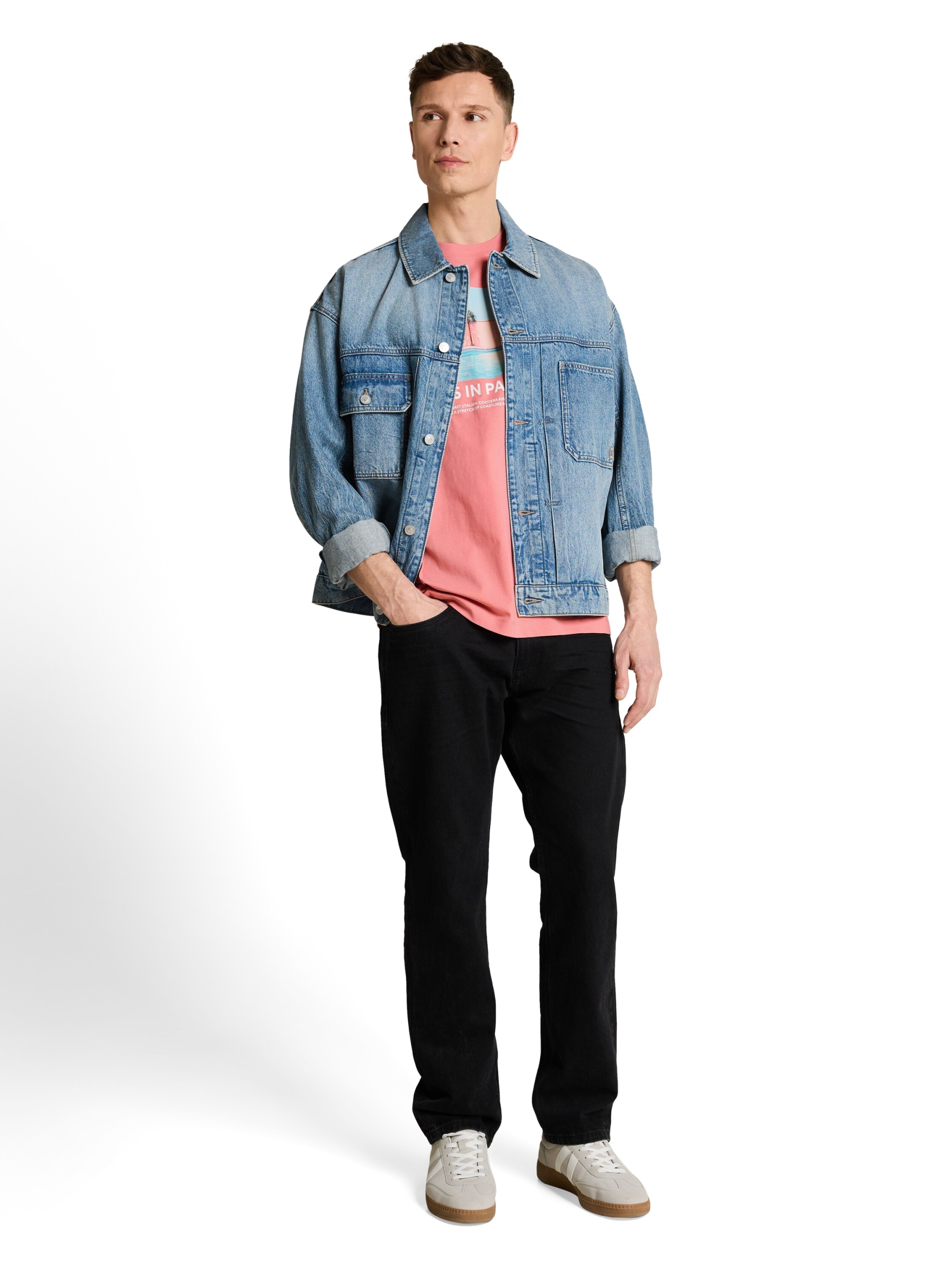 relaxed photo print t-shirt #3