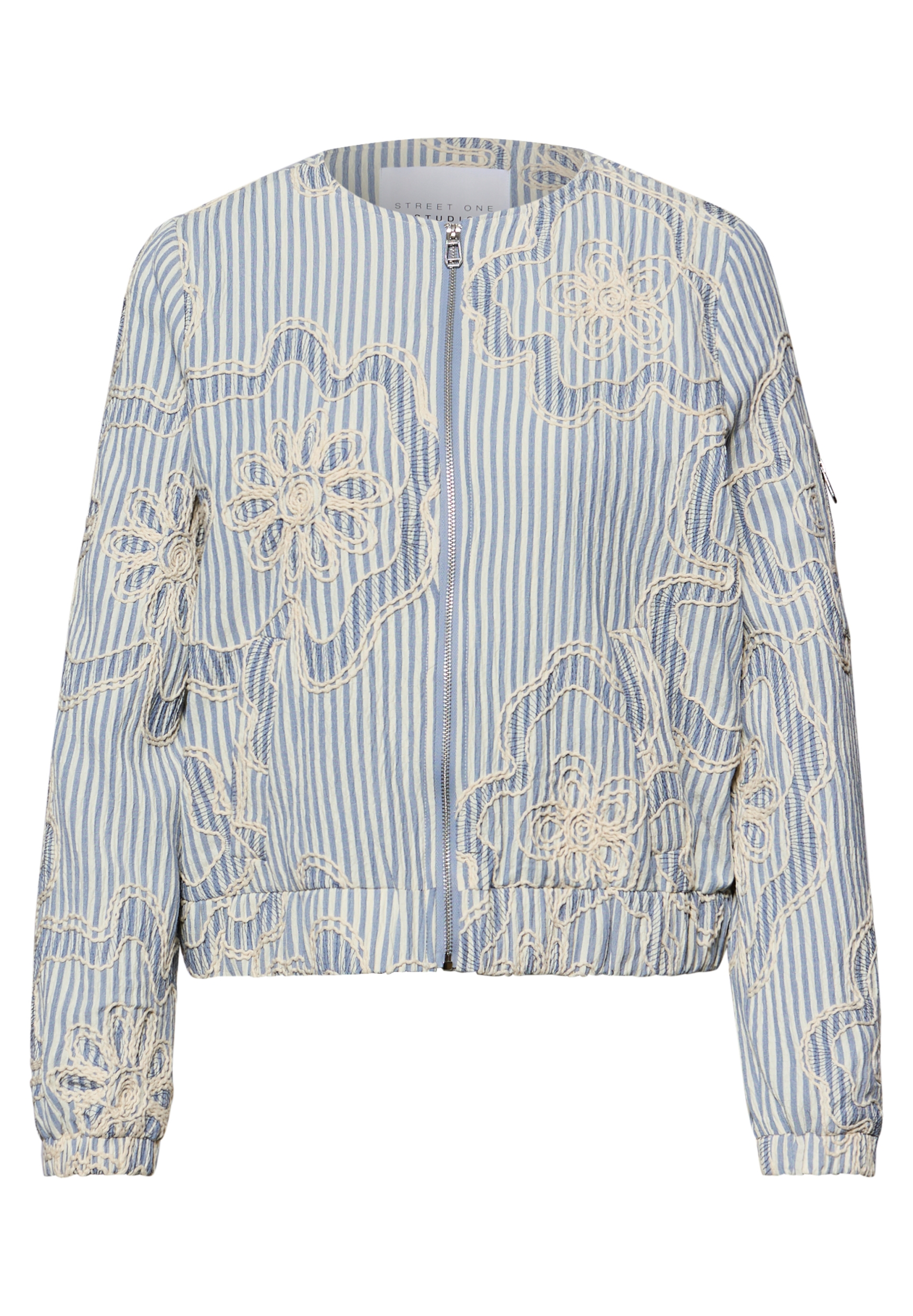 STUDIO Striped Blouson Jkt #1