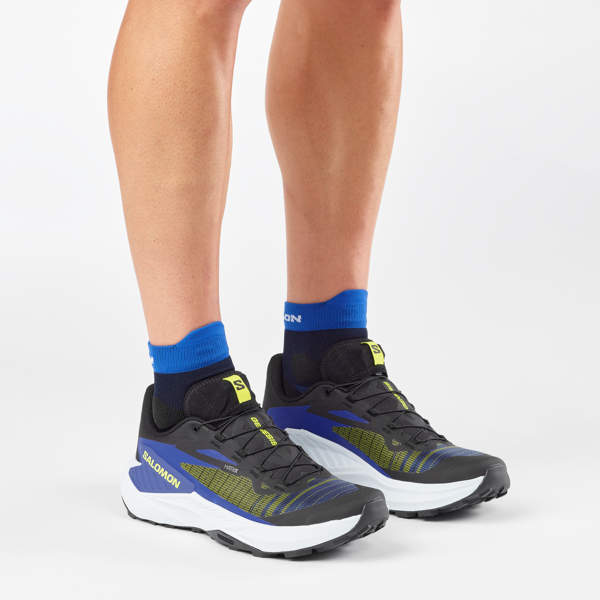 SHOES GENESIS Black/Acid Lime/ #7