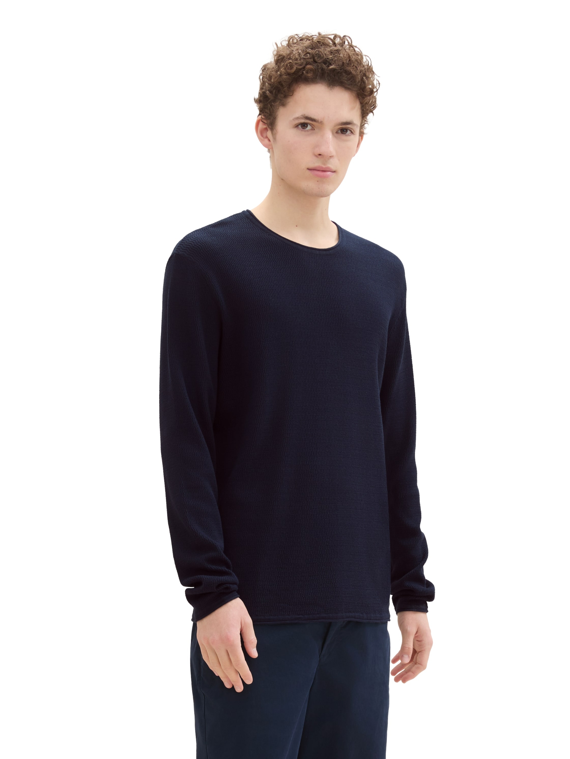 structured roll edge knit #5