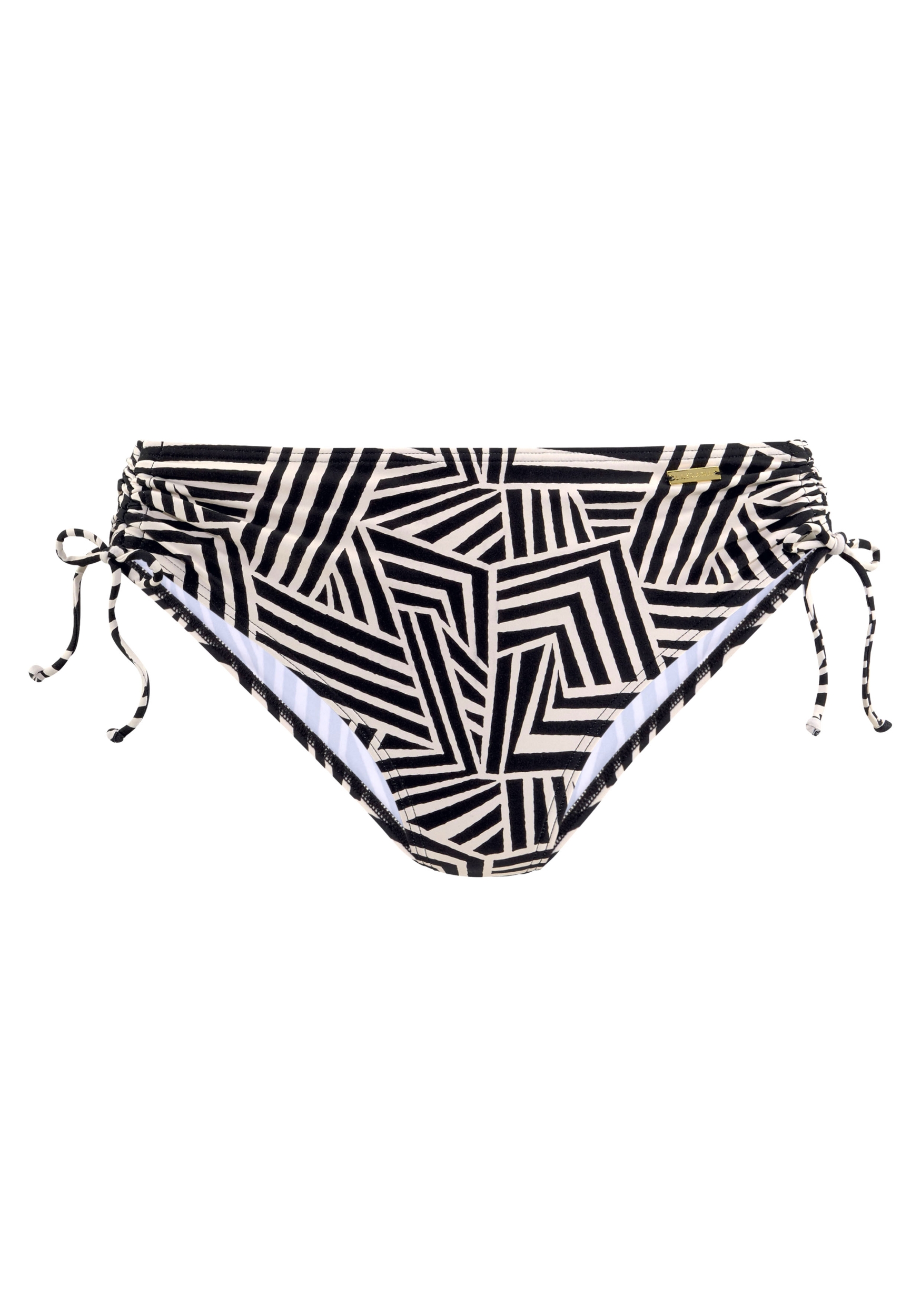 lascana Bikinihose mit Raffung #1