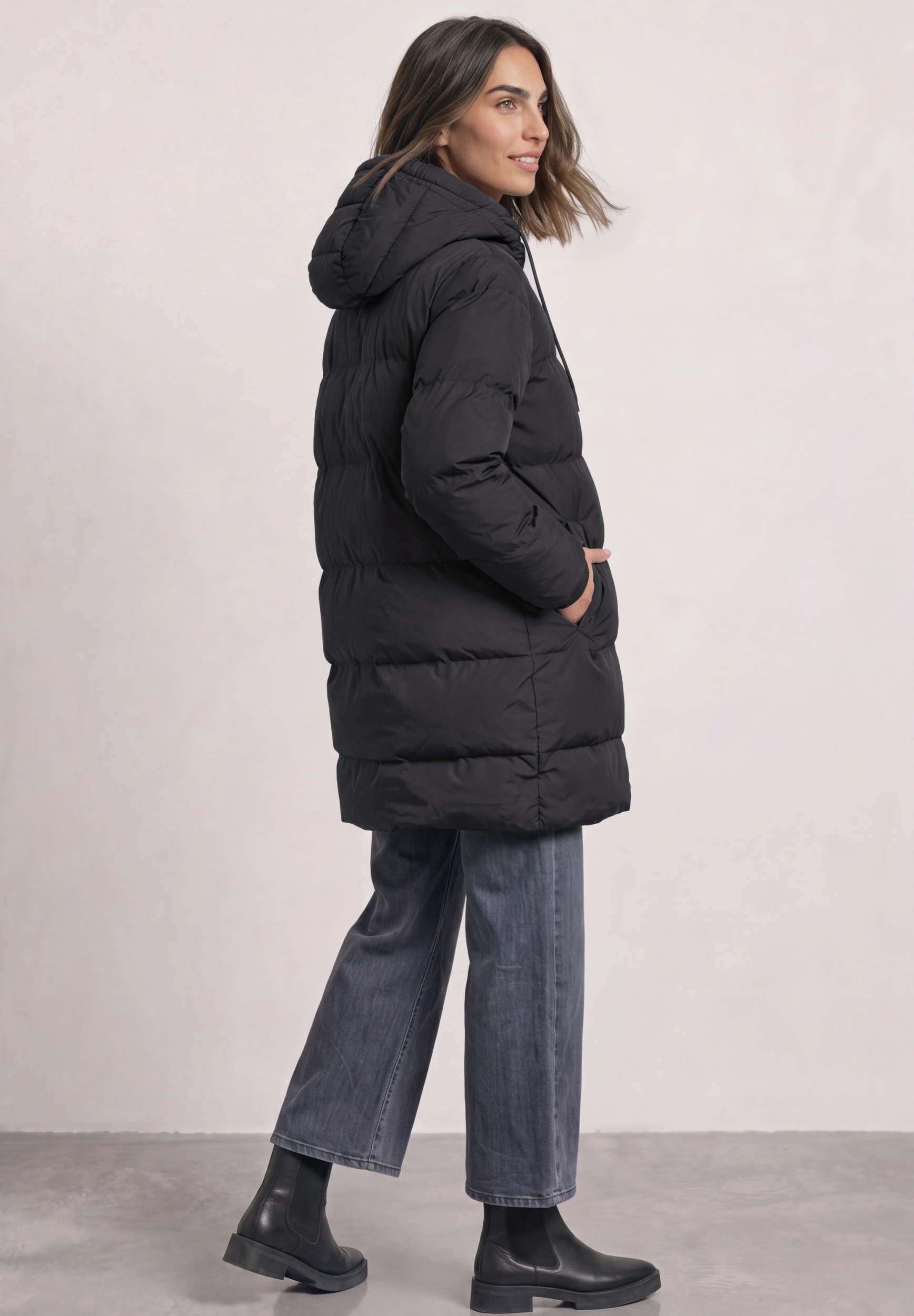 Long Padded Jkt w. Glued Quilt #4