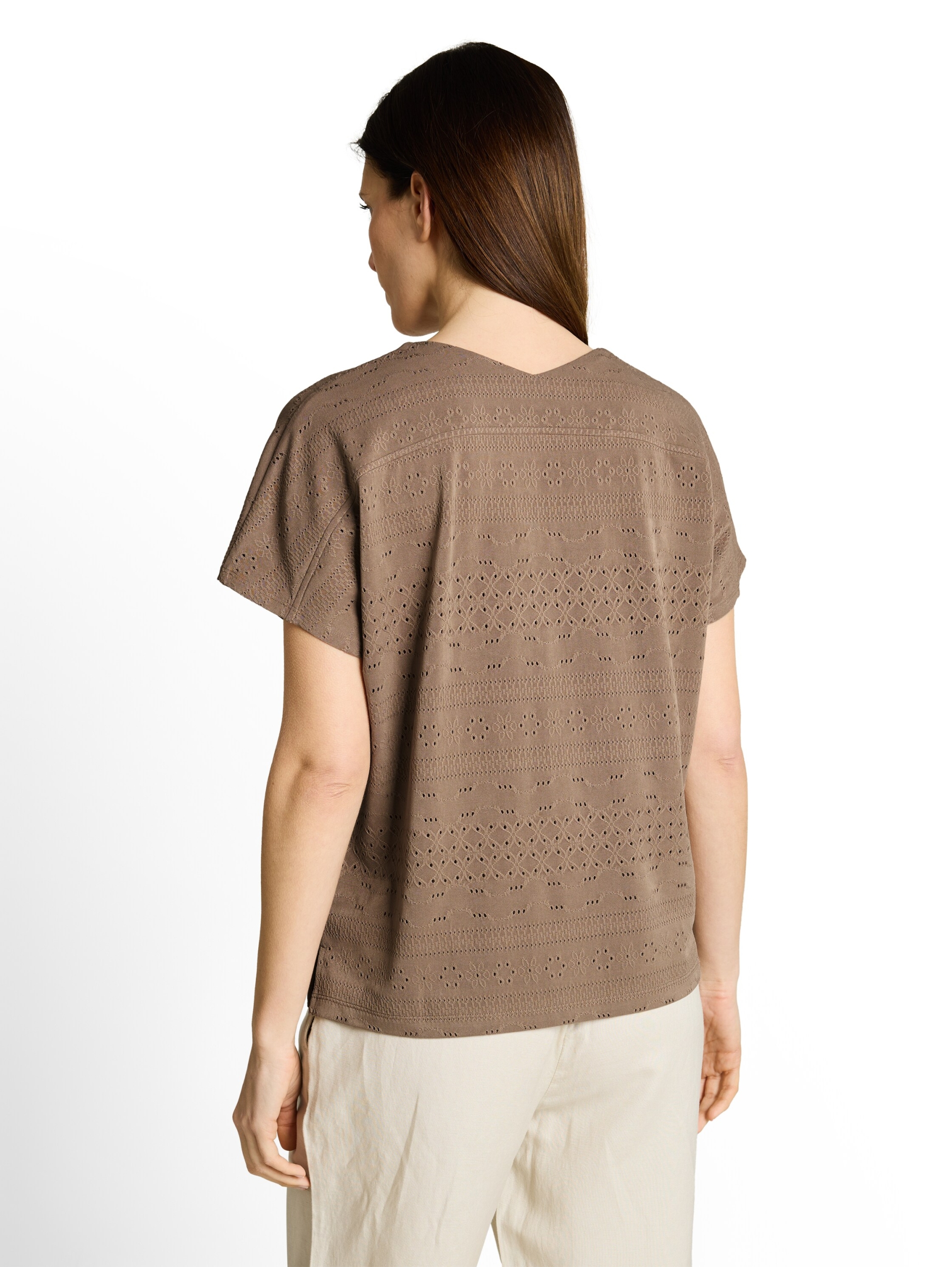 T-shirt v-neck ajour #3