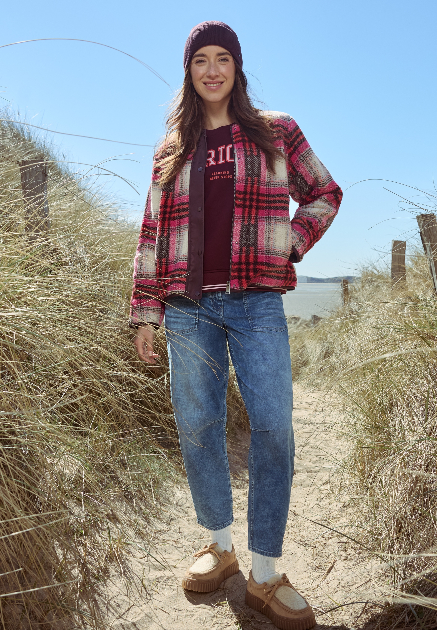 Check Matmix Teddy Blouson #3