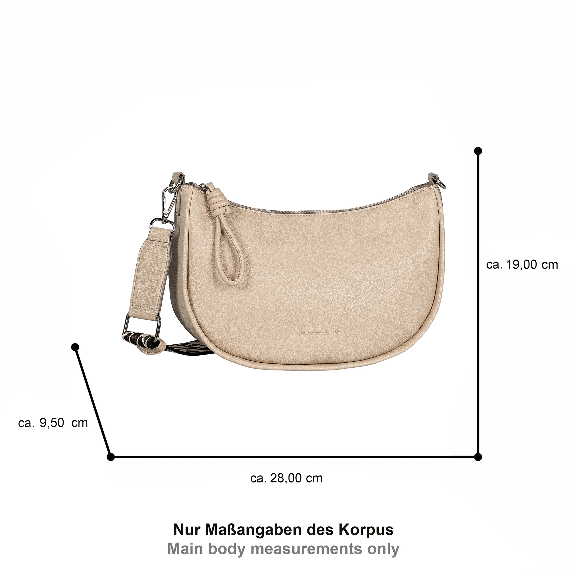 Tatiana, Banana bag, beige #5