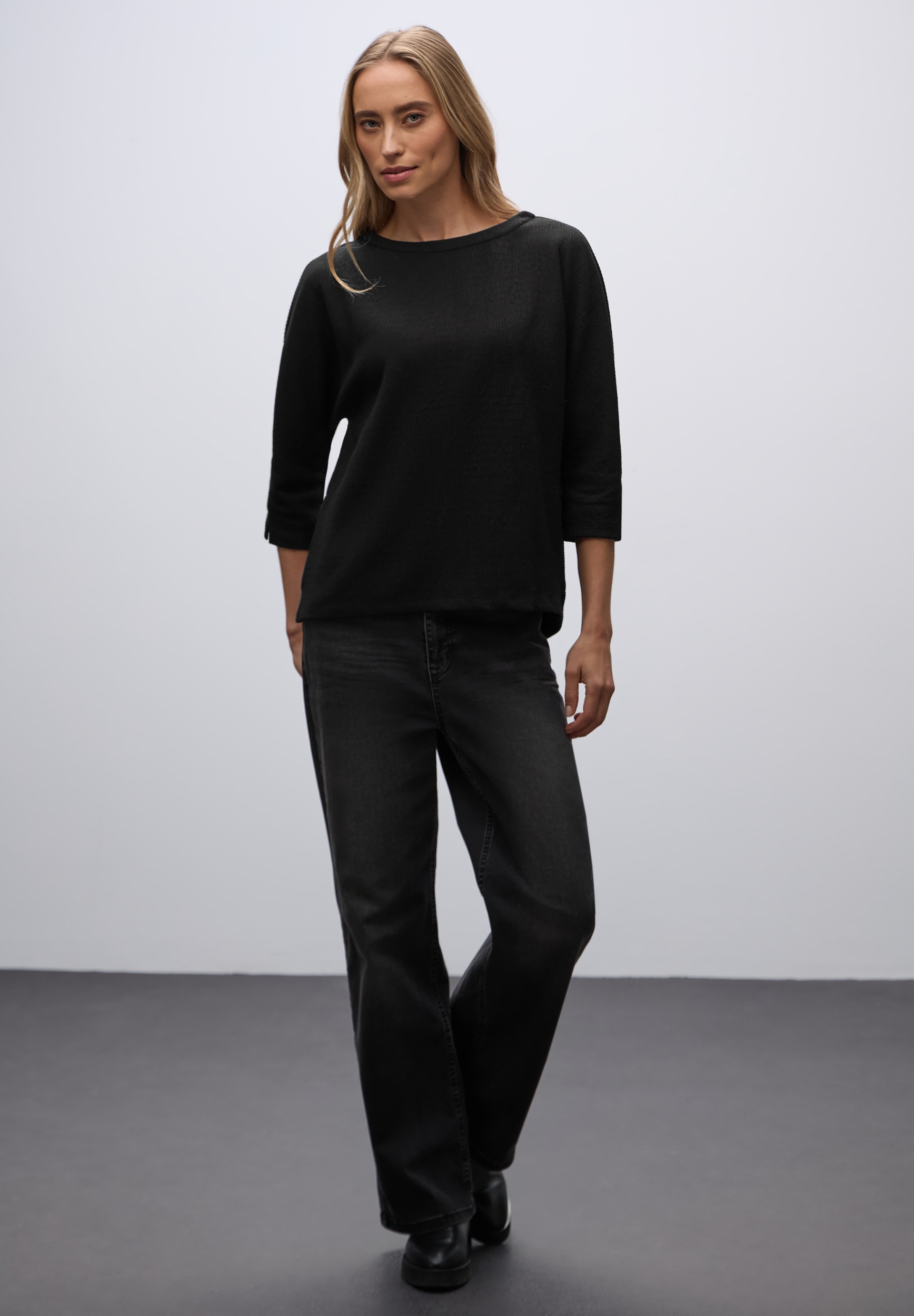 EOS_Structured shirt w. lurex #5