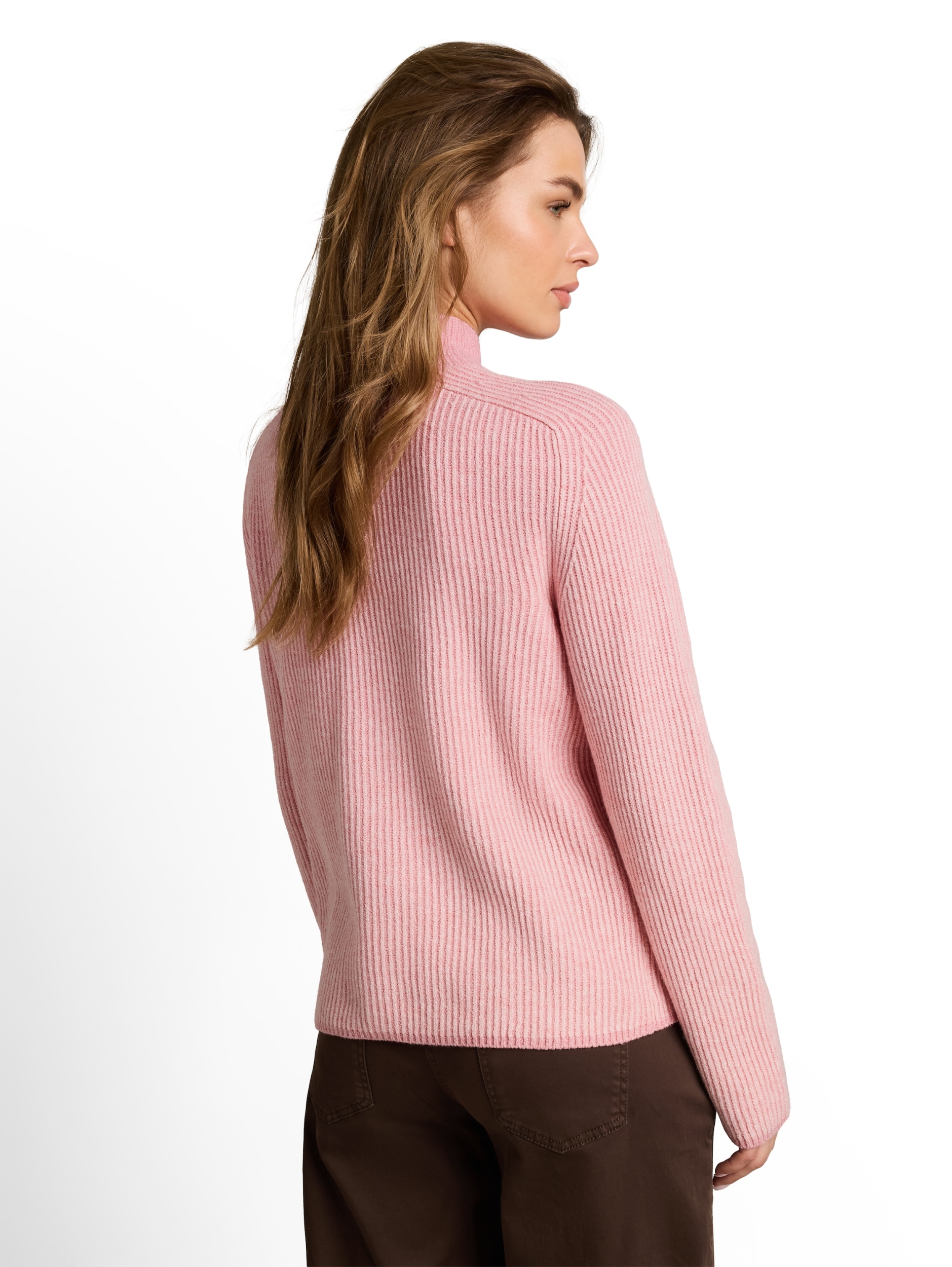 knit plaited rib crewneck #4