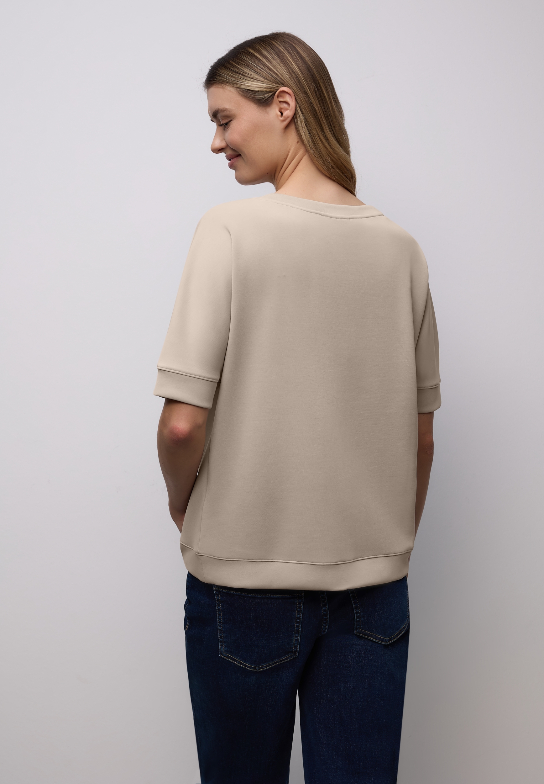 silk look shirt w.printed pock #4