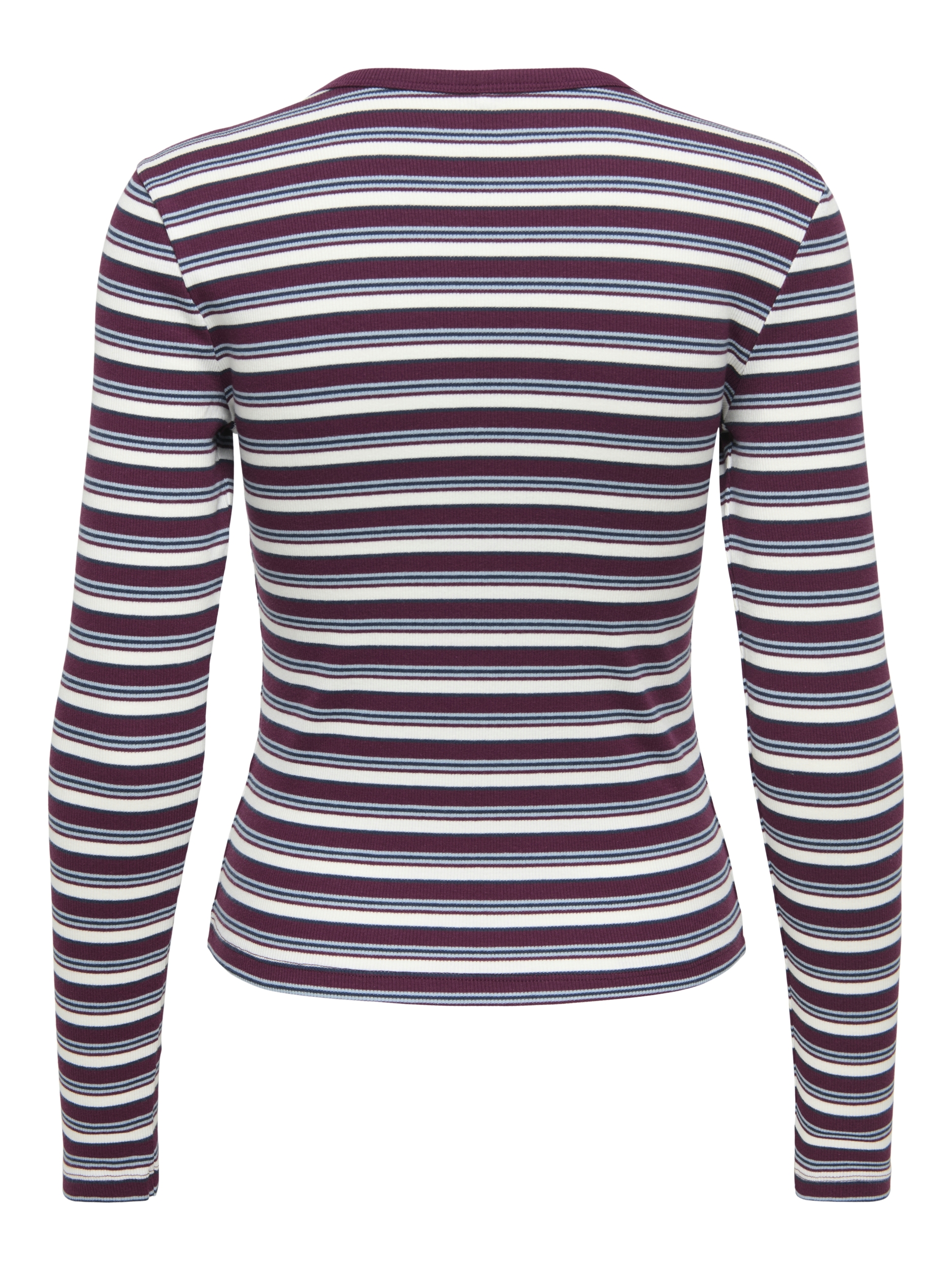 ONLVAL L/S O-NECK STRIPE TOP JRS #2