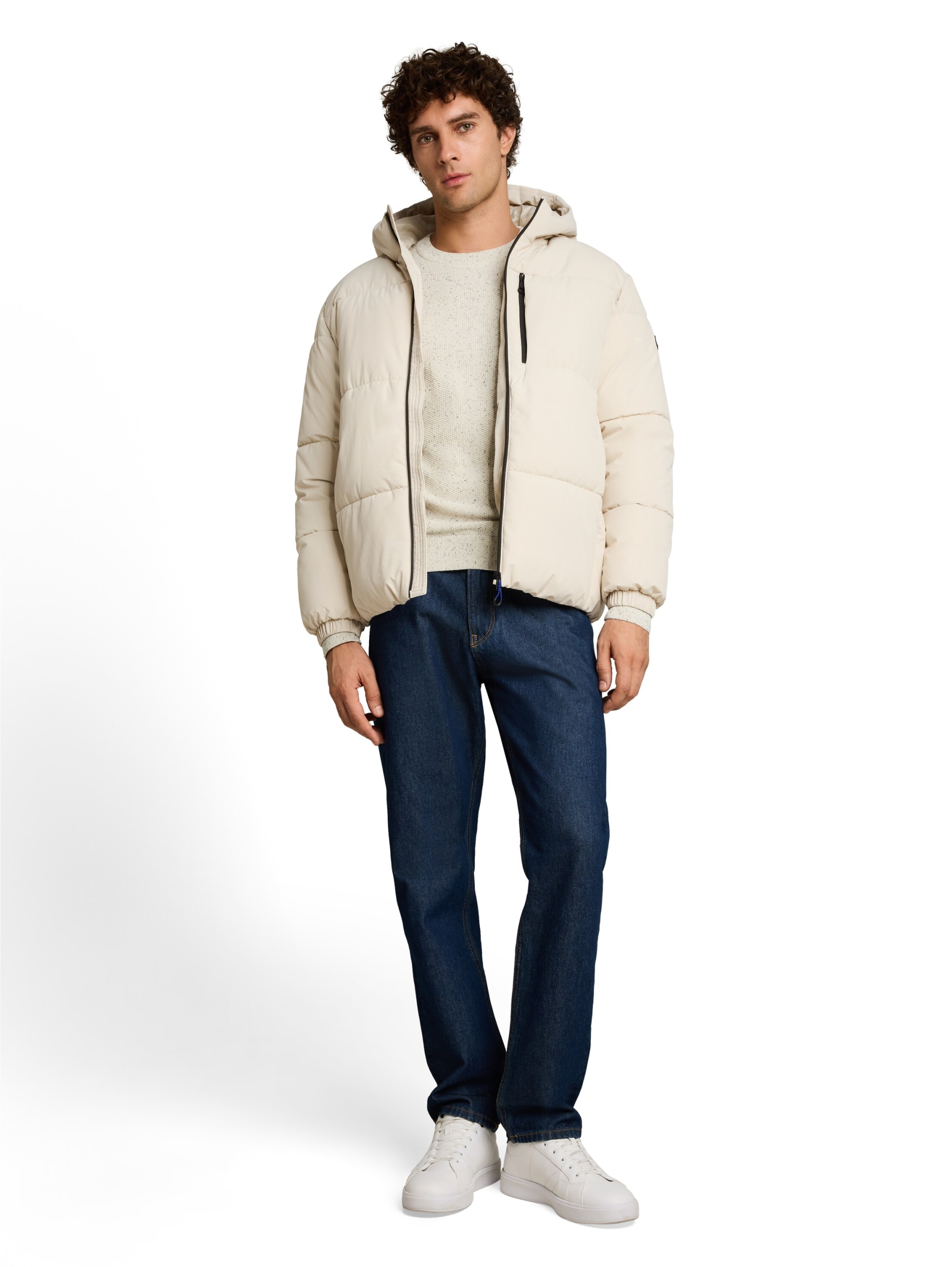 multi color nep crew neck knit #3