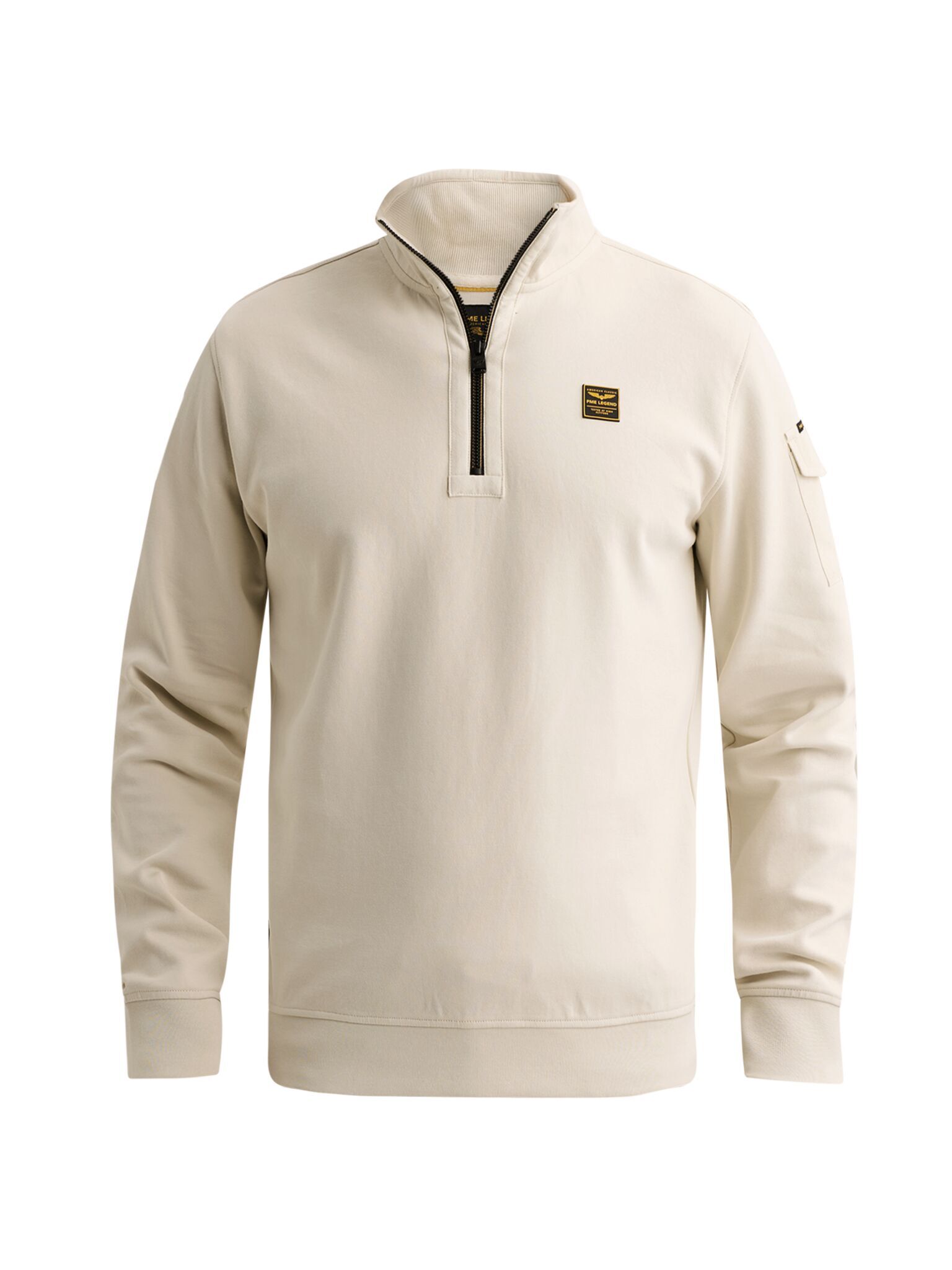 Half zip collar interlock jersey #1