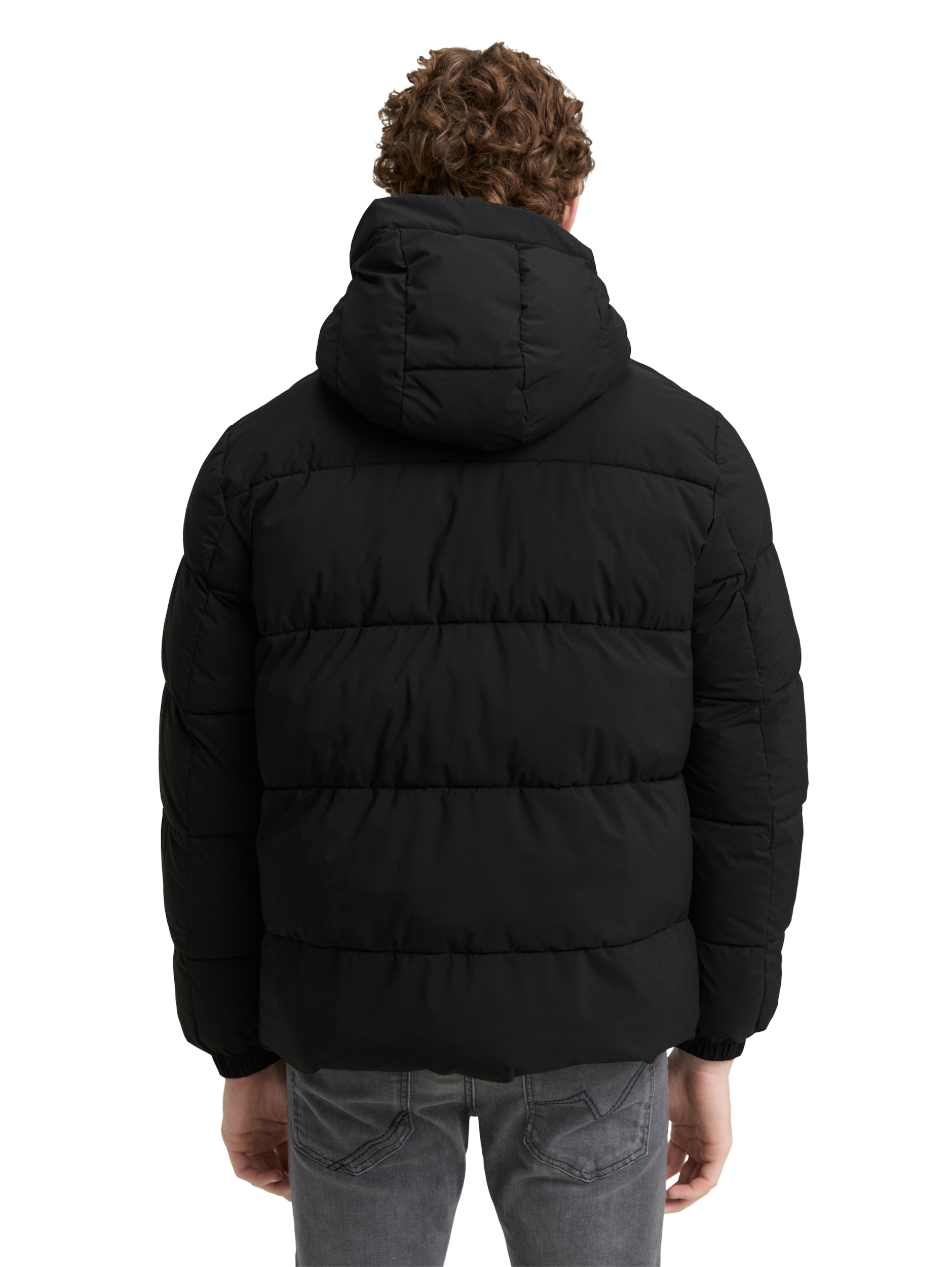 hooded puffer jacket #4