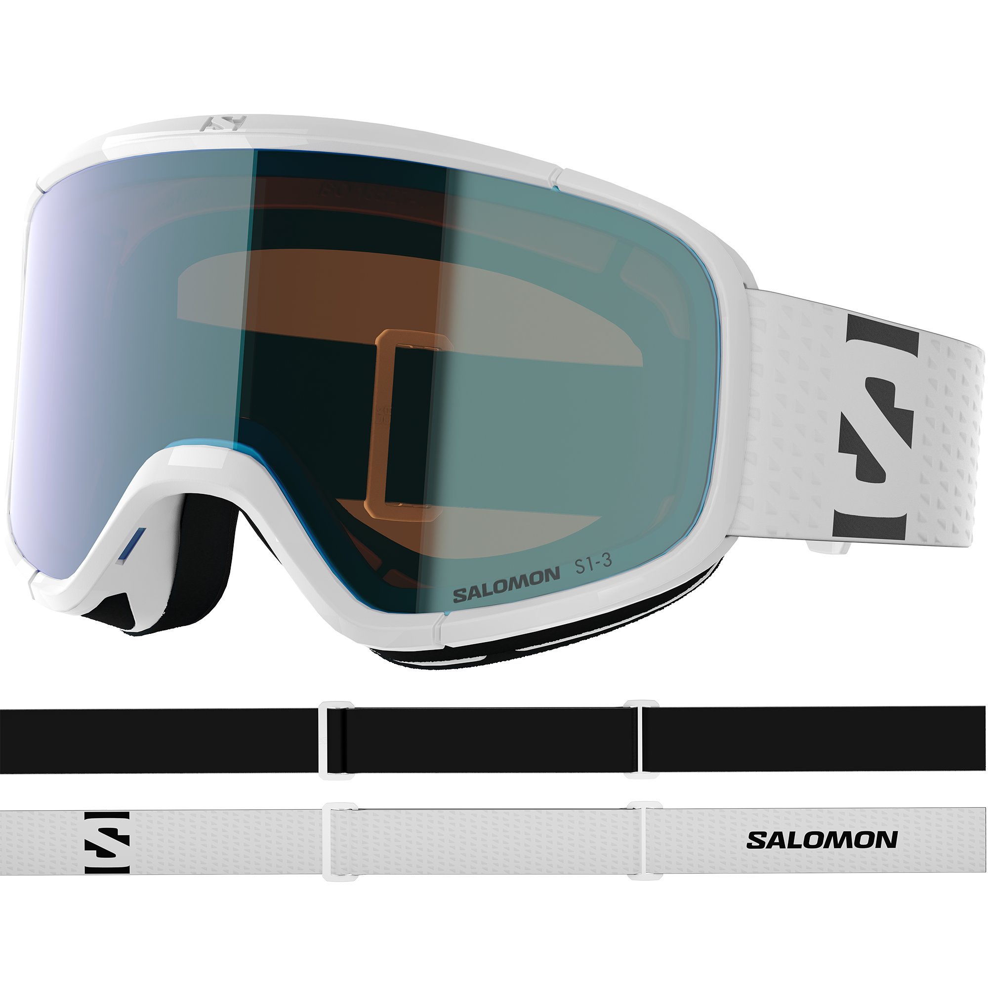 GOGGLES AKSIUM 2.0 PHOTO WHITE/Blue #1