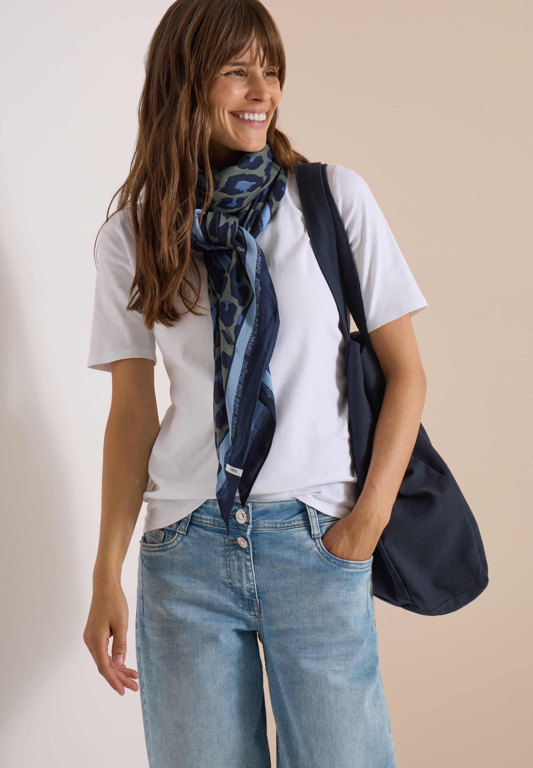 Double Layer Print Triangle Cl #4