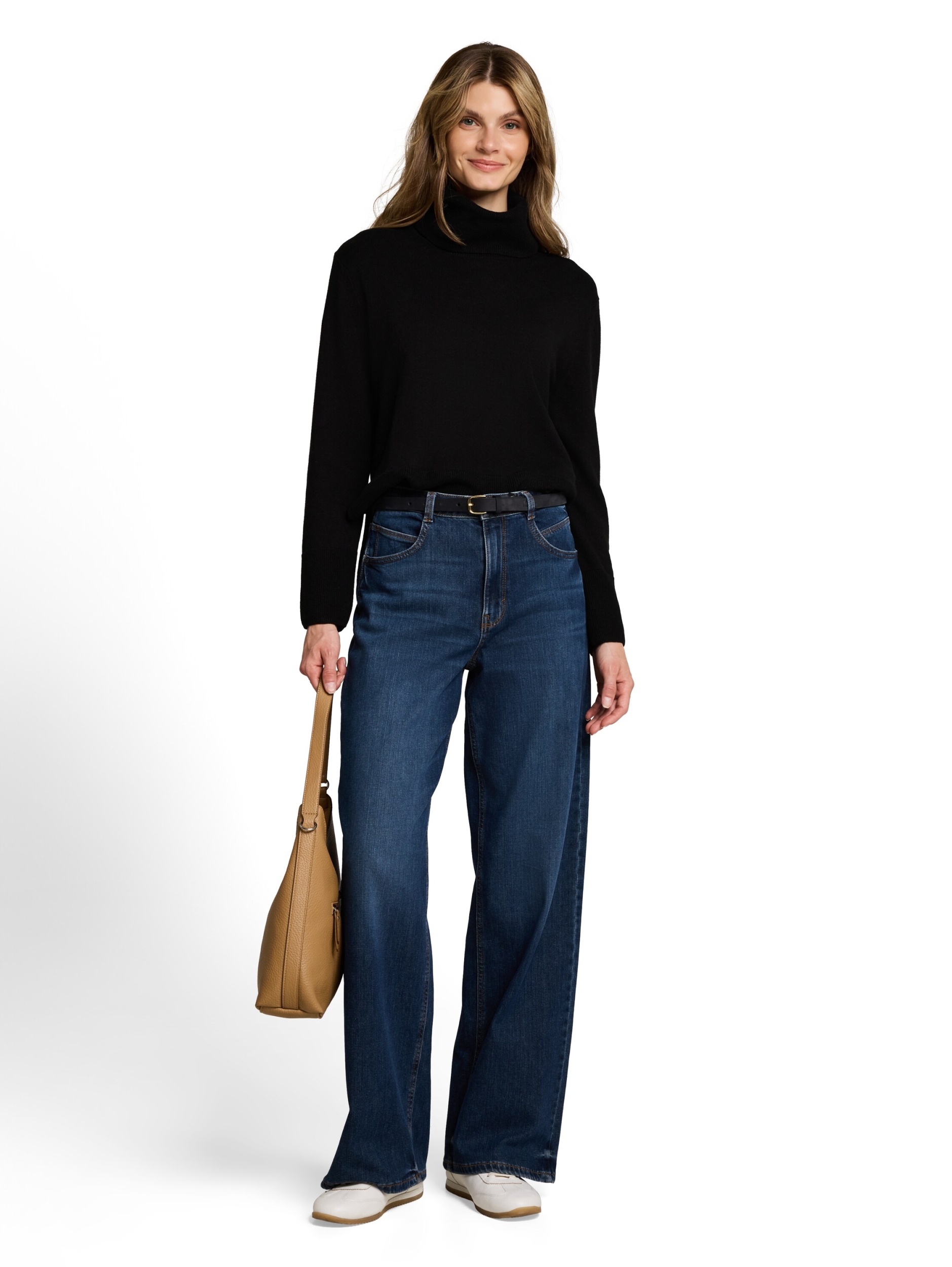 knit cashmere blend turtleneck #3