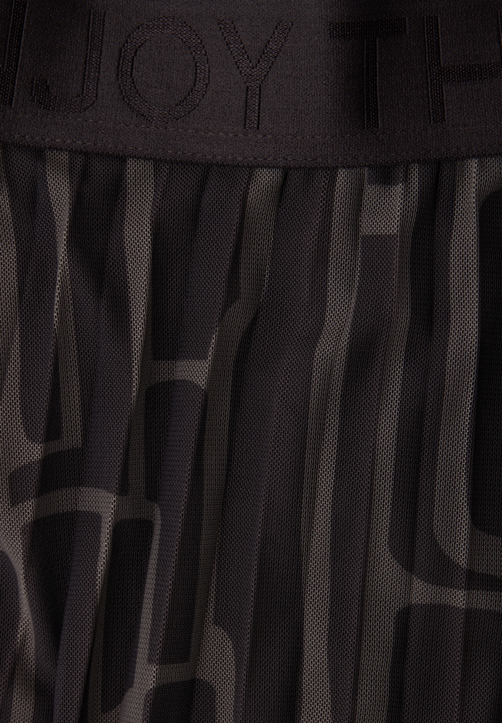 Mesh Plissée Skirt_print #2