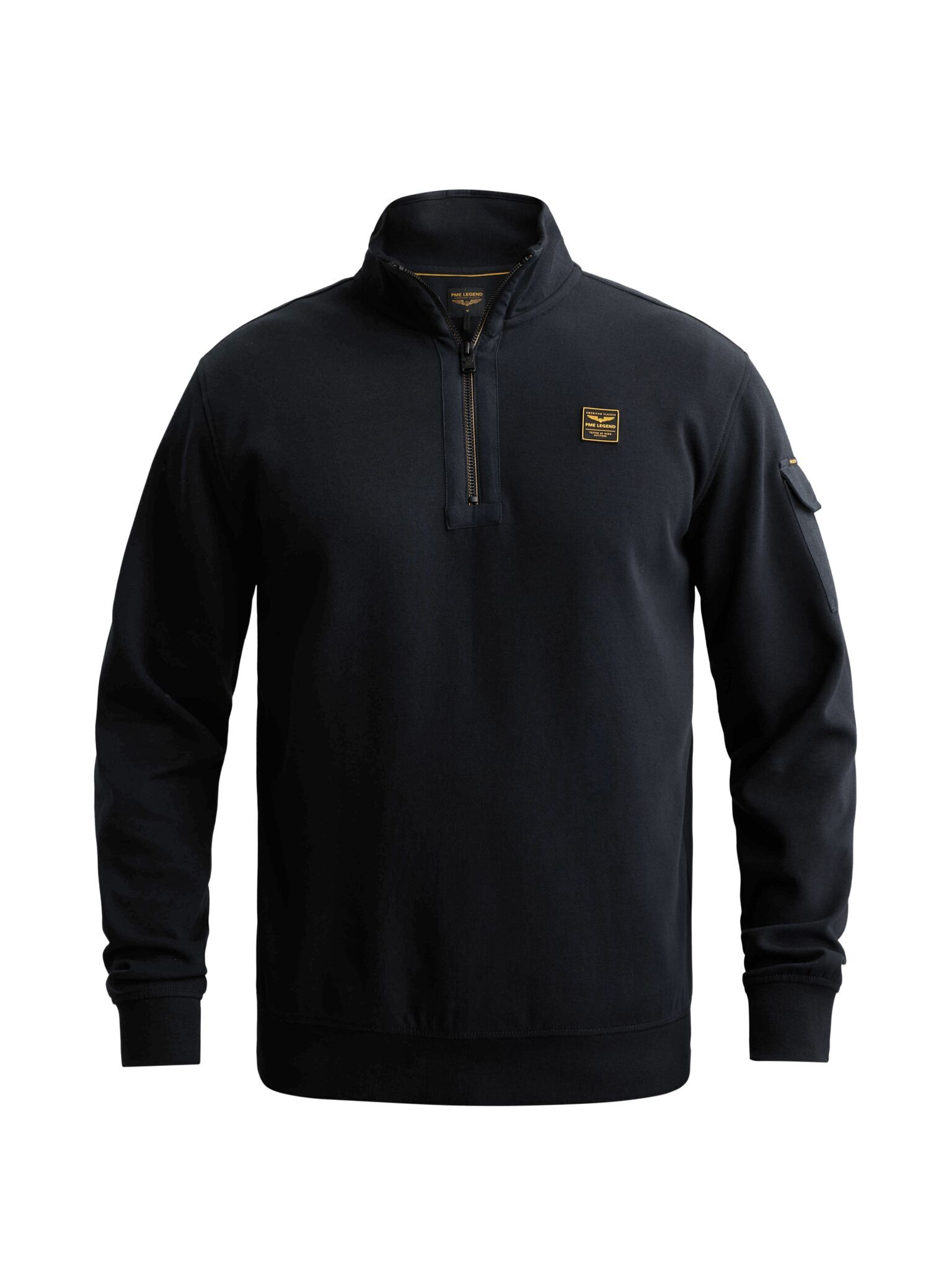 Half zip collar interlock jersey #1