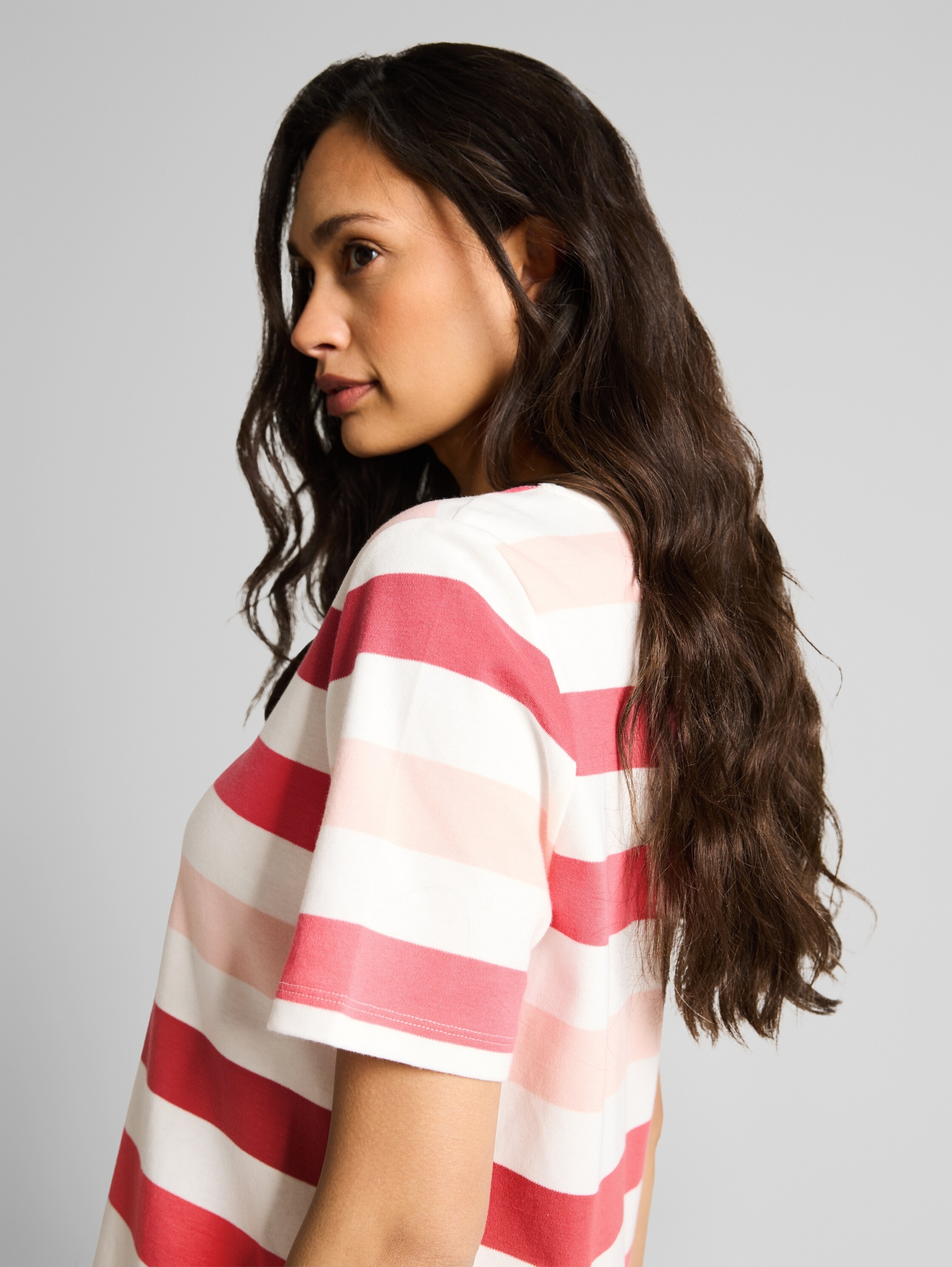 T-shirt boxy crew neck with pr #5