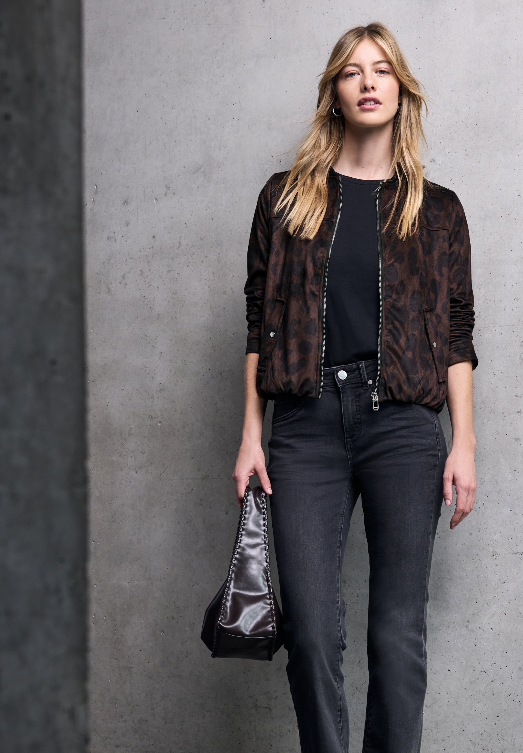 QR Studio Velours Jkt w. Gathe #3