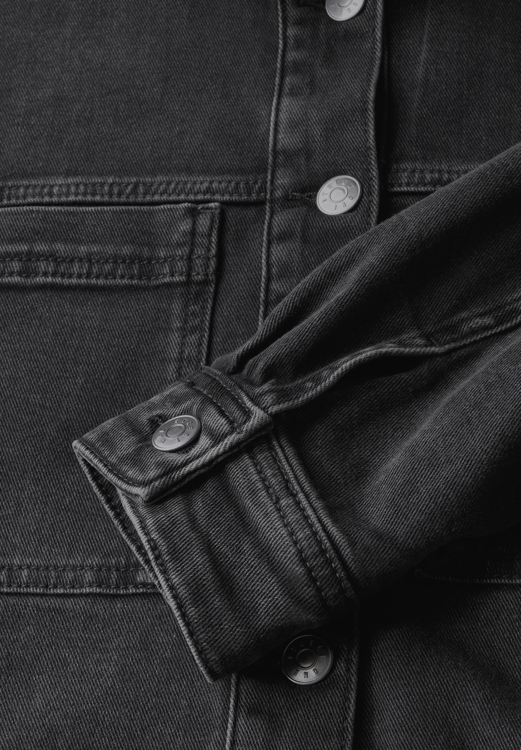 Style Denim-Jacket.black washe #2