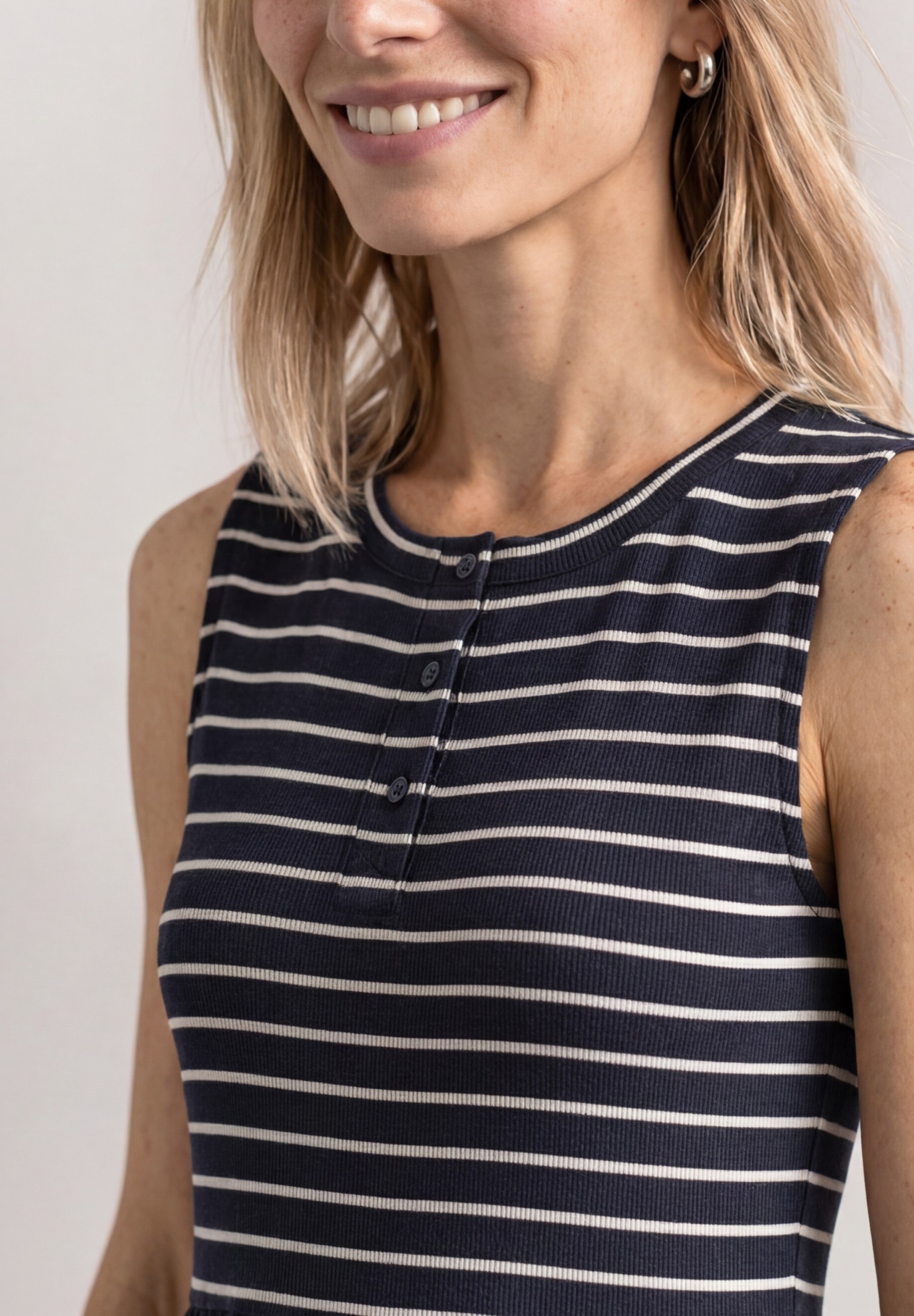 Mat Mix Dress_striped #5