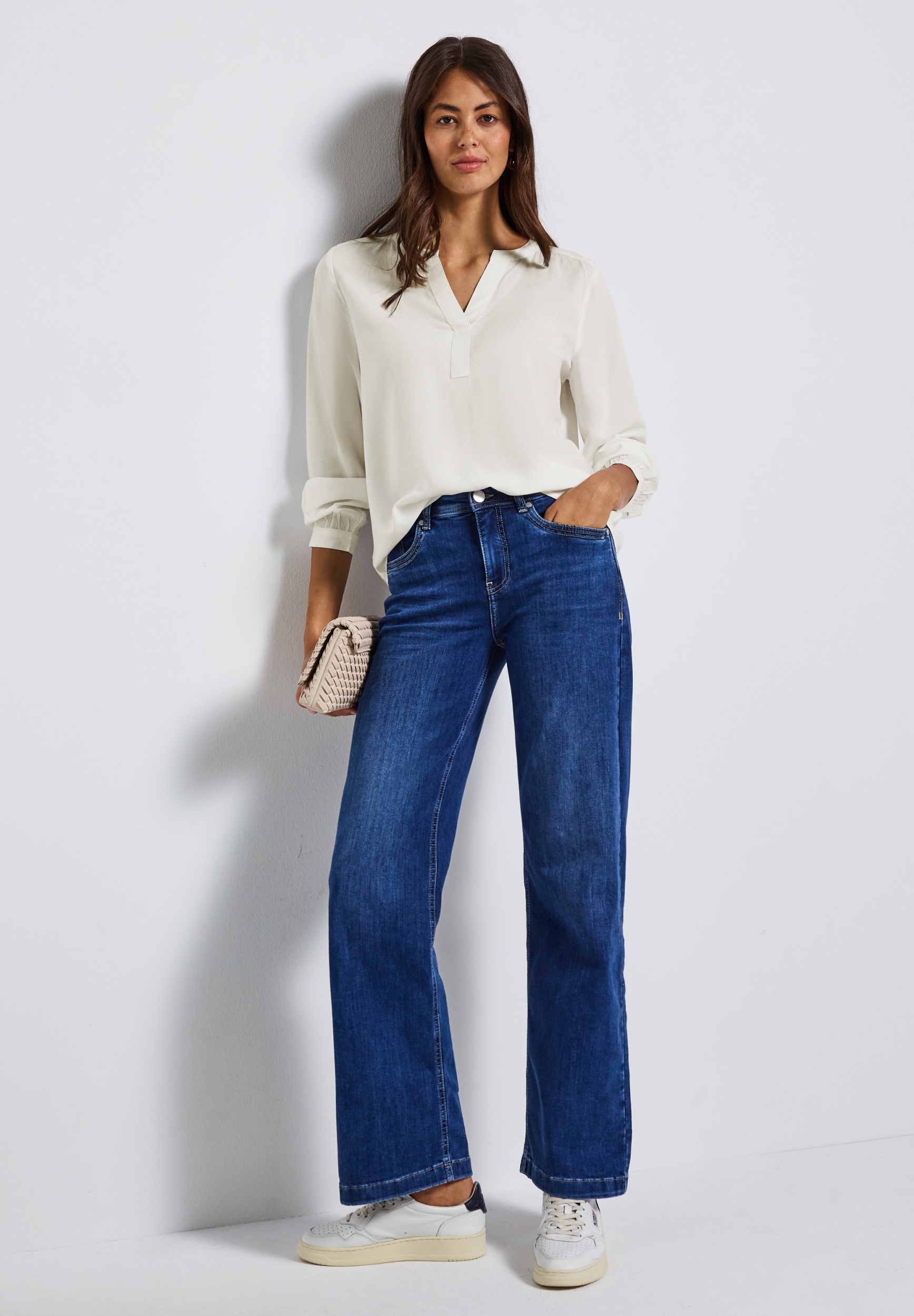 QR Splitneck tunic blouse UNI #5