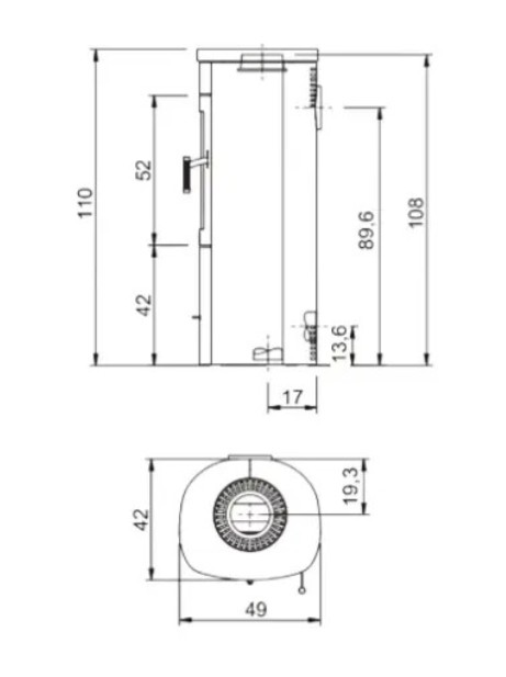 Turin Stone S, schwarz, creme glatt #2